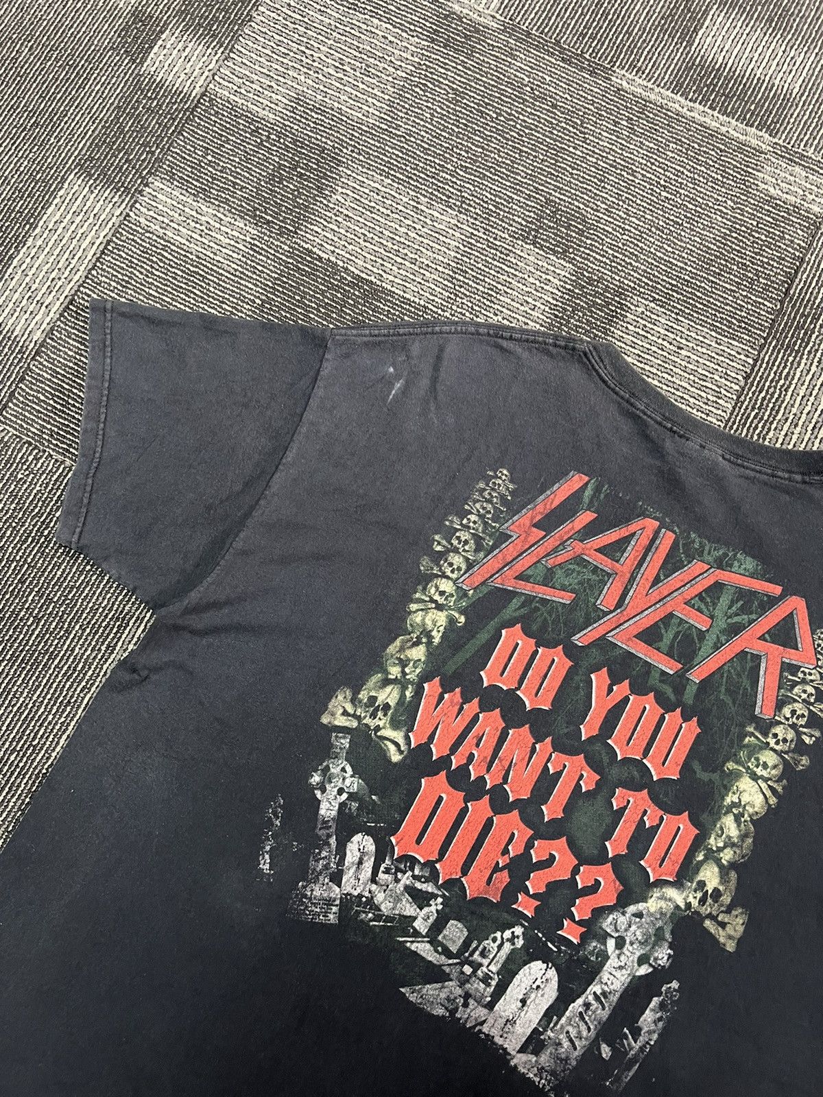 Band Tees (L) Vintage Slayer Do You Want To Die Band Tees Size US L / EU 52-54 / 3 - 4 Thumbnail