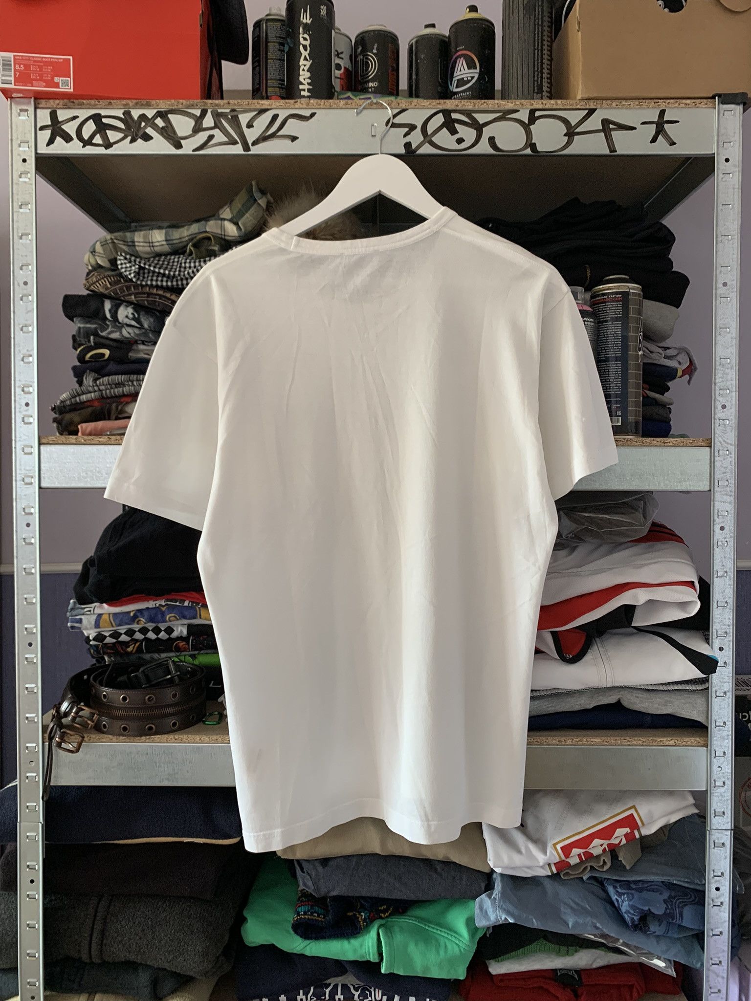 Acne Studios Acne Studios Patch Face White T Shirt Tee Mens L Size US L / EU 52-54 / 3 - 2 Thumbnail