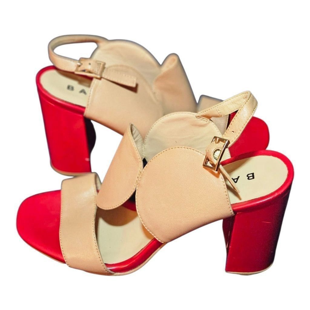 Baracuta BARCA Heels Size Unknown Red and Beige Size US 5 / IT 35 - 8 Thumbnail