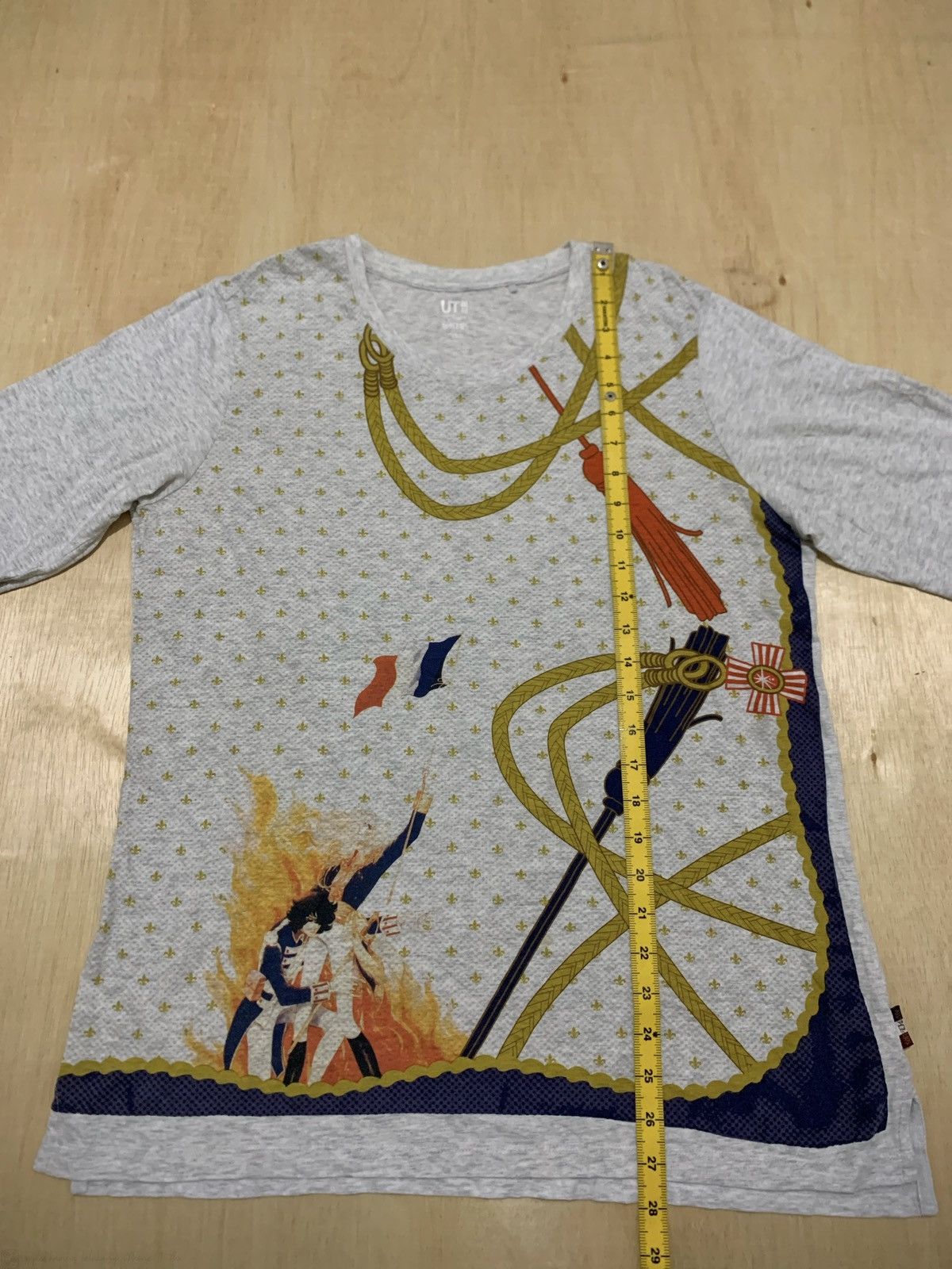 Cartoon Network × Japanese Brand × Uniqlo Uniqlo Ikeda Riyoko tshirt Size US XL / EU 56 / 4 - 10 Thumbnail