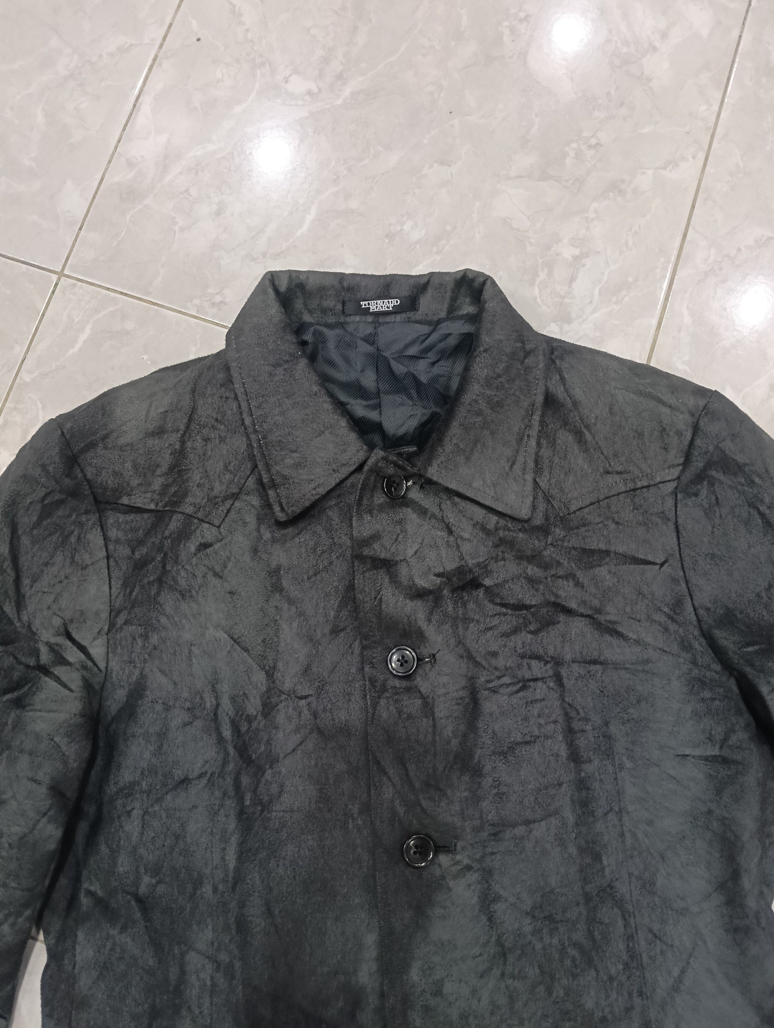 Japanese Brand × Lad Musician × Tornado Mart Vintage Tornado Mart Japan Jacket Like Velvet Size US L / EU 52-54 / 3 - 5 Thumbnail
