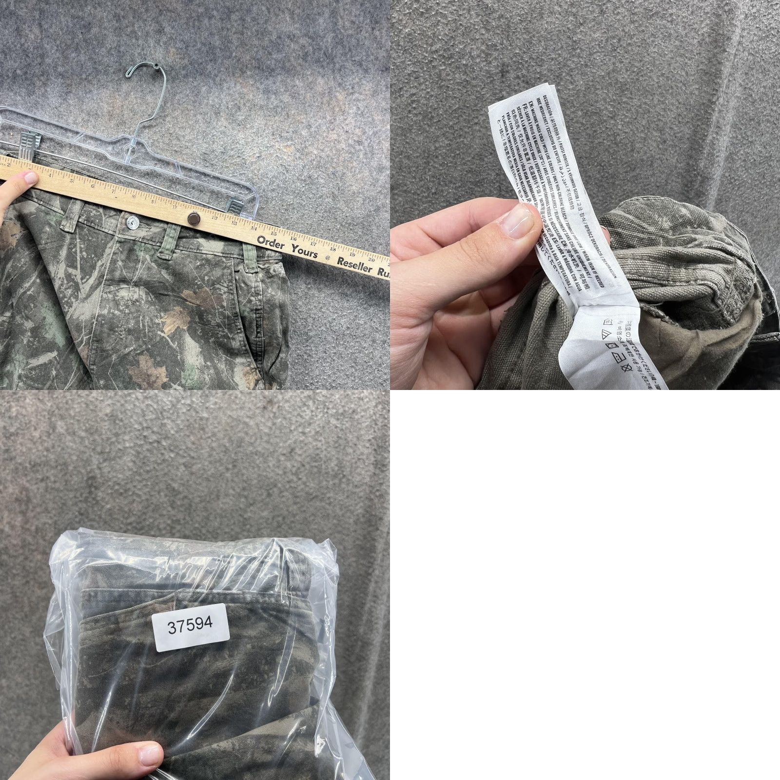 Abercrombie & Fitch VINTAGE Abercrombie & Fitch Cargo Pants Men 30x30 Green Camo Hunting Paratrooper Size US 30 / EU 46 - 8 Thumbnail