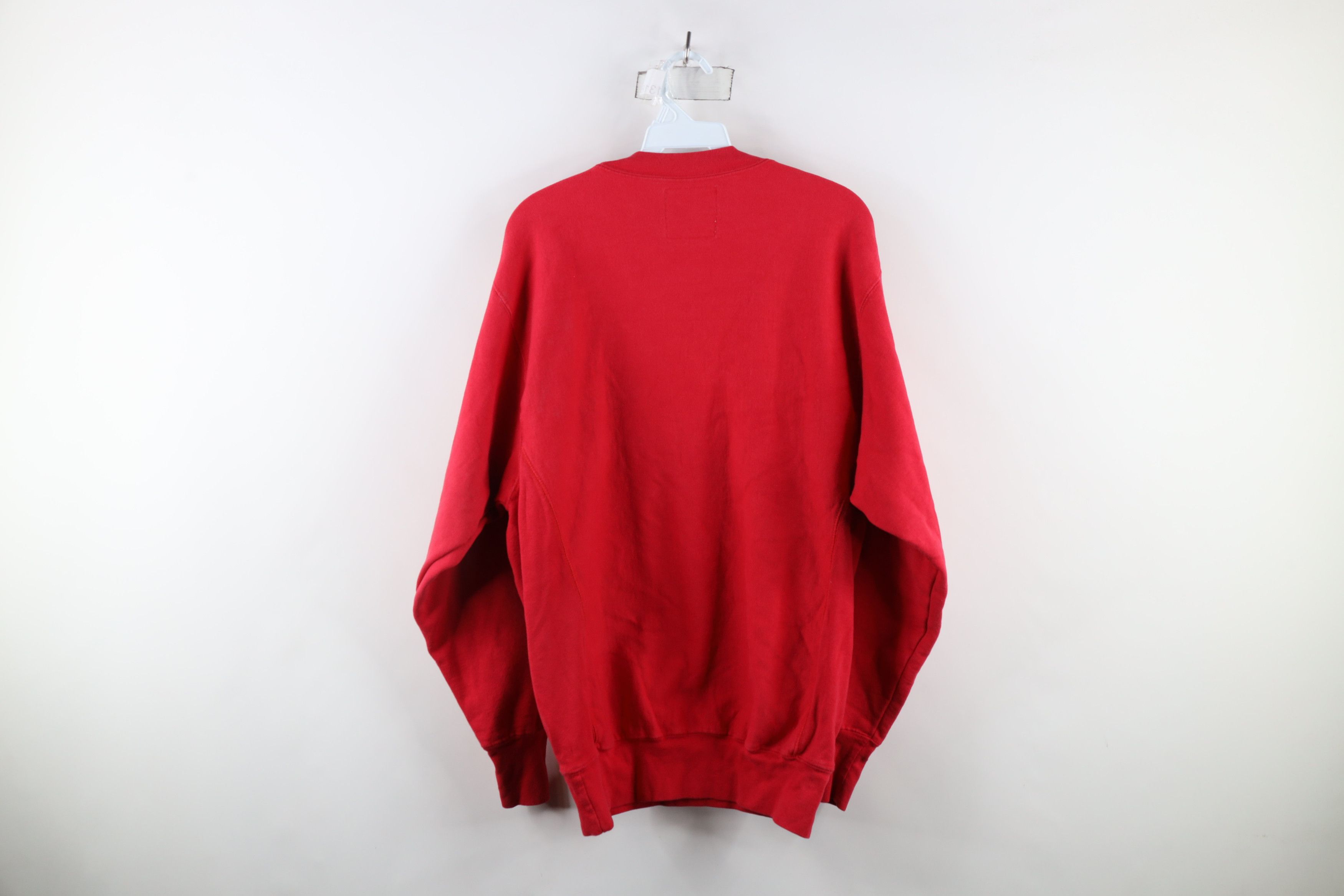 Vintage Vintage 90s Heavyweight Ohio State University Sweatshirt Red Size US S / EU 44-46 / 1 - 7 Thumbnail