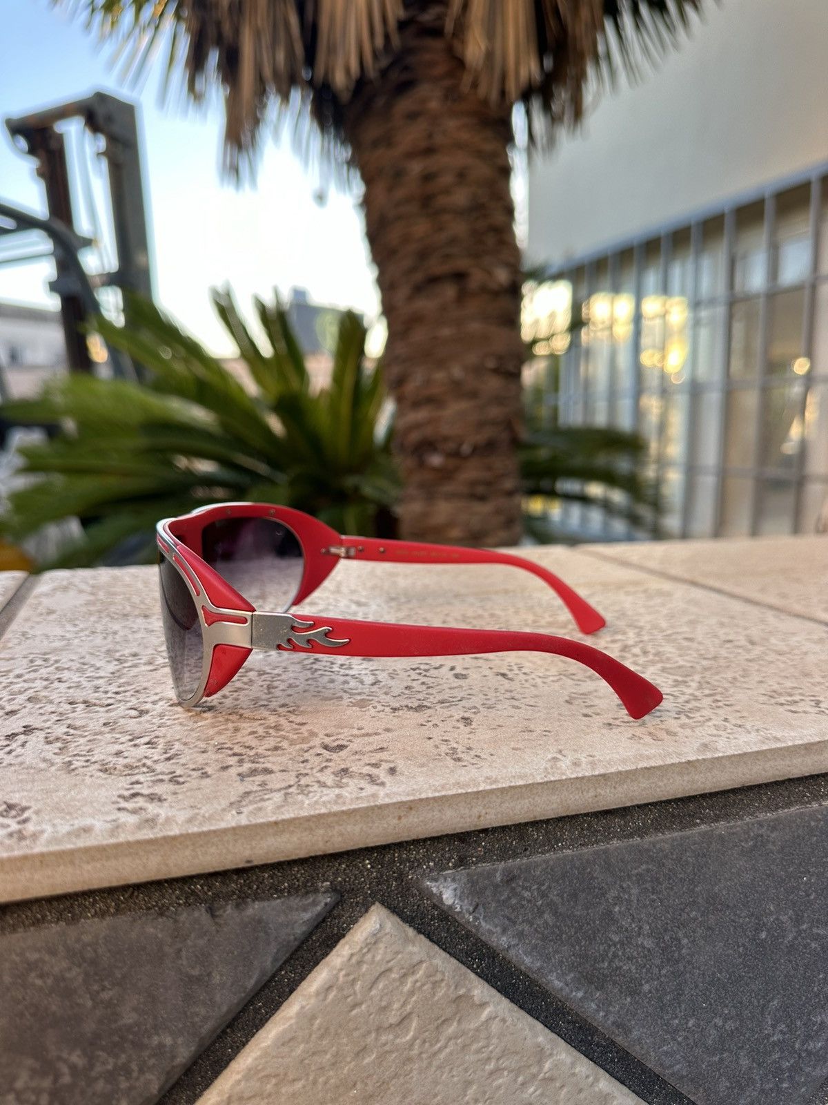 Belstaff Belstaff Sunglasses Red BS23 col.207 Size ONE SIZE - 5 Thumbnail