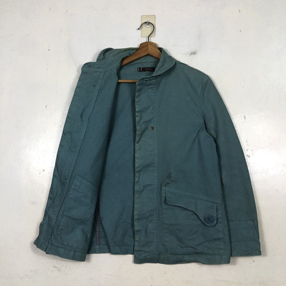 Toyo Enterprises 📌Vintage Chore Jacket Shawl Collar Ocean Union General Size US S / EU 44-46 / 1 - 13 Thumbnail