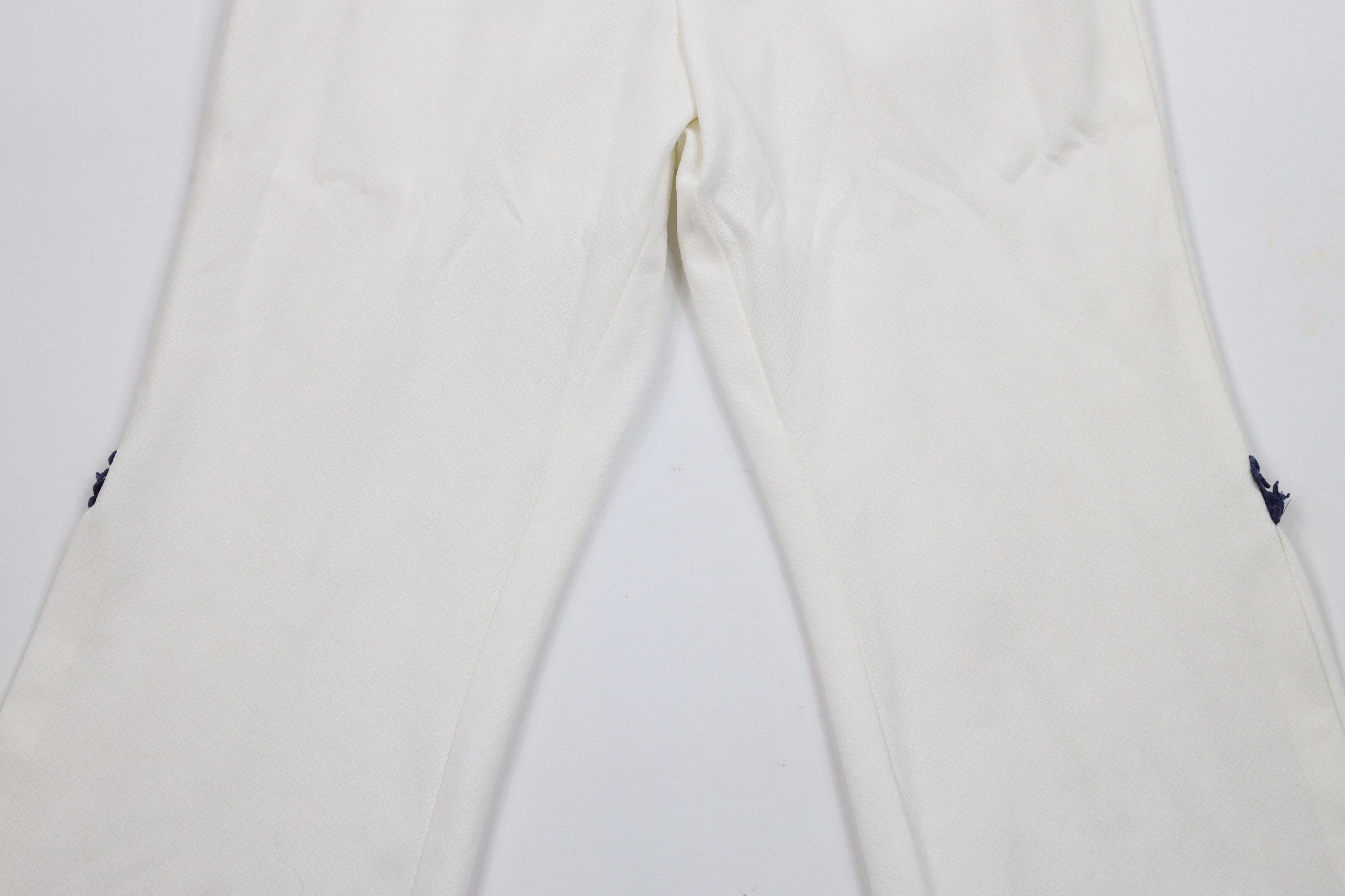 Vintage Vintage 60s 70s Streetwear Side Slit Knit Bell Bottoms Pants Size 22" - 9 Thumbnail