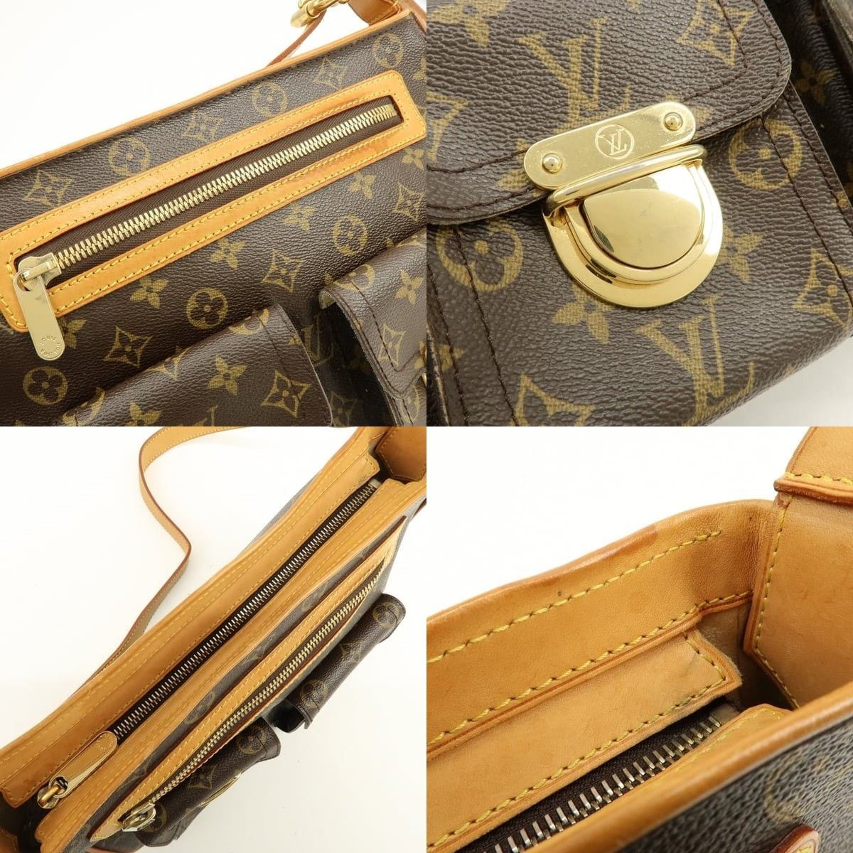 Louis Vuitton Louis Vuitton Monogram Hudson GM Shoulder Bag Size ONE SIZE - 6 Thumbnail