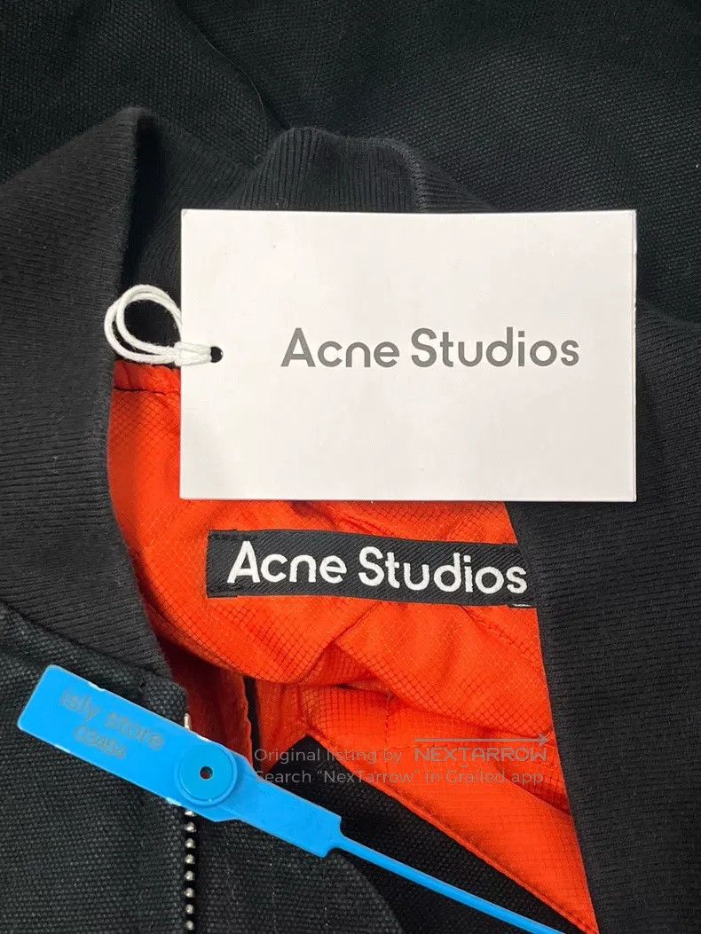 Acne Studios Acne Studios Solid logo patch zippered pilot long-sleeve j Size US XS / EU 42 / 0 - 5 Thumbnail