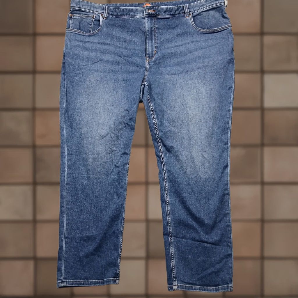 Tommy Bahama Tommy Bahama Jeans Mens 48x30 Blue Denim Marlin Patch Logo Relaxed Fit Big & Tall Size US 32 / EU 48 - 1 Thumbnail