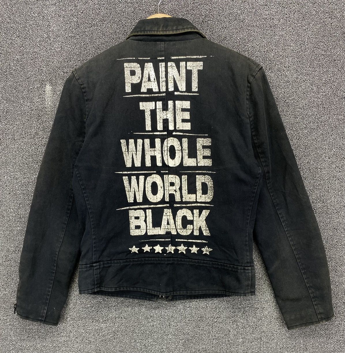 If Six Was Nine Vintage Faust Punk Style Denim Jacket Size S / US 4 / IT 40 - 1 Thumbnail