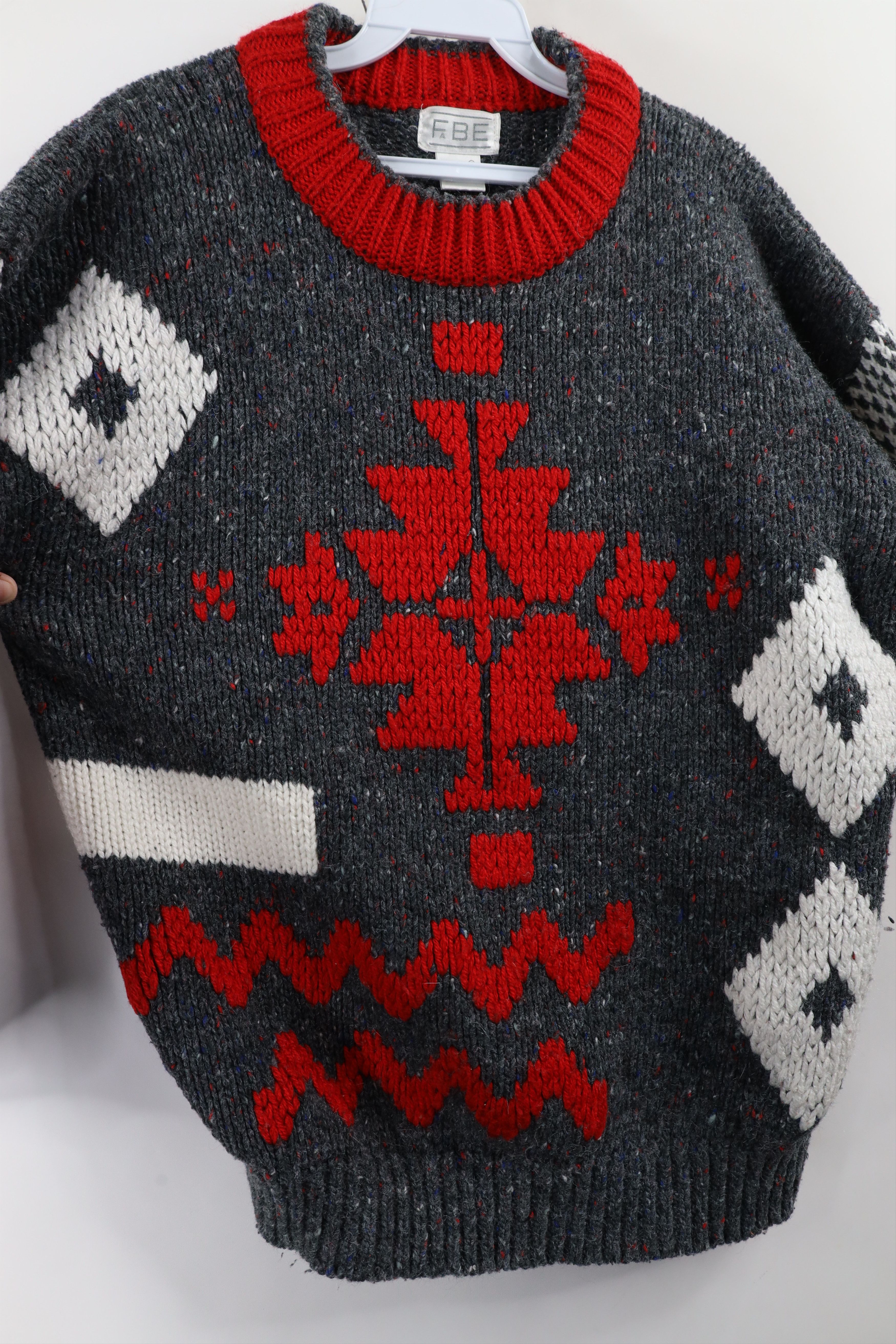 Vintage Vintage 90s Streetwear Rainbow Fleck Southwestern Sweater Size US S / EU 44-46 / 1 - 5 Thumbnail