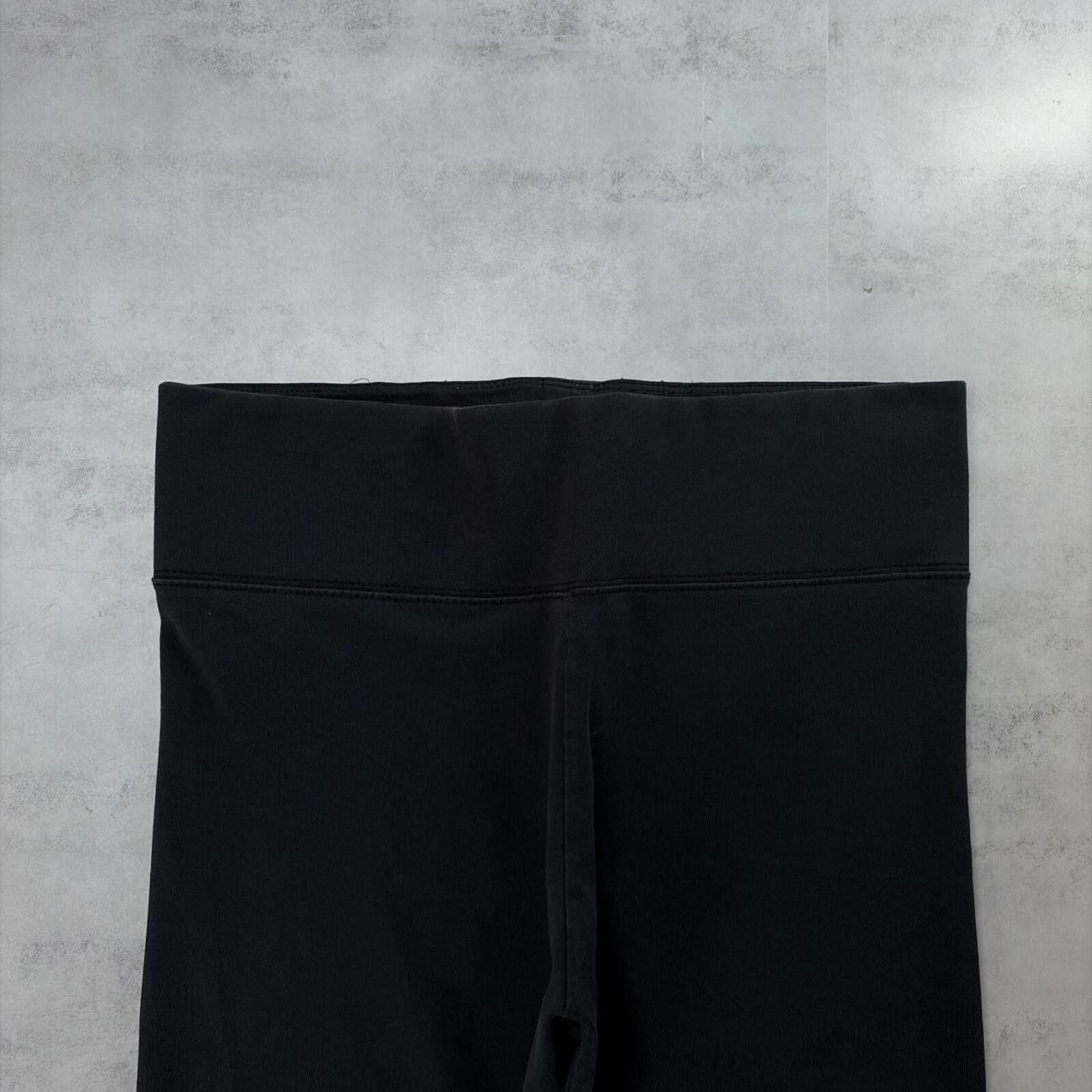 Nike Y2K Black Nike Swoosh Dri Fit Biker Shorts Size US 34 / EU 50 - 2 Thumbnail