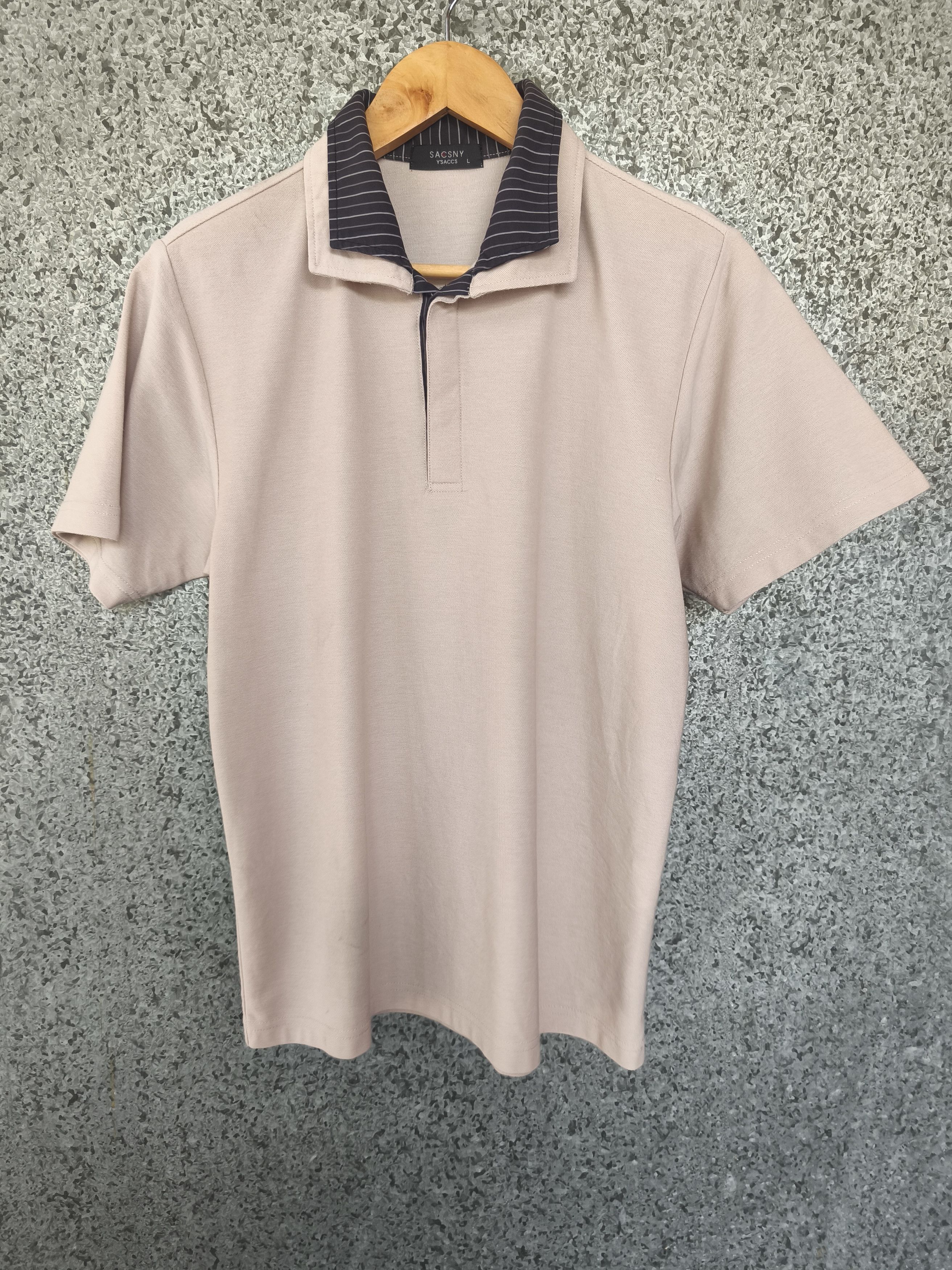 Yohji Yamamoto 🔥 Vintage Yohji Yamamoto Sacsny Ysaccs polo tee Size US M / EU 48-50 / 2 - 2 Thumbnail