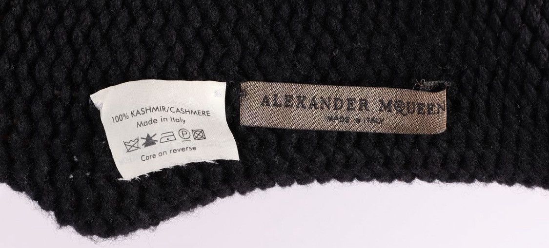 Alexander McQueen Alexander McQueen FW2008 Runway Cashmere Hood Hats Scarf Size ONE SIZE - 8 Thumbnail