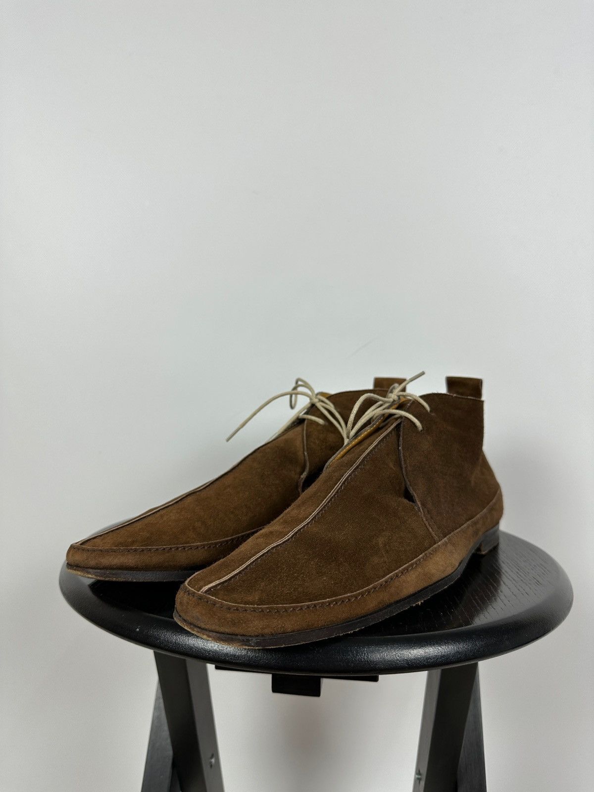 Vintage Yves Saint Laurent Rive Gauche by Tom Ford Desert Boots Size US 10.5 / EU 43-44 - 7 Thumbnail