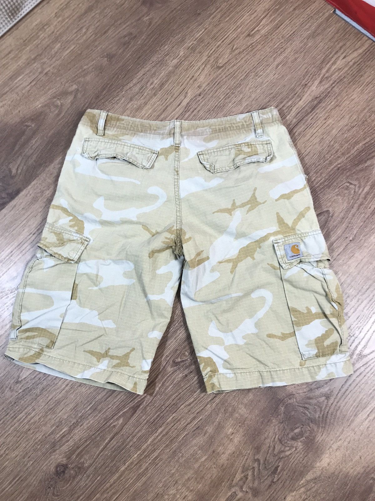 Carhartt × Vintage Vintage Carhartt Khaki Shorts Size US 31 - 10 Thumbnail