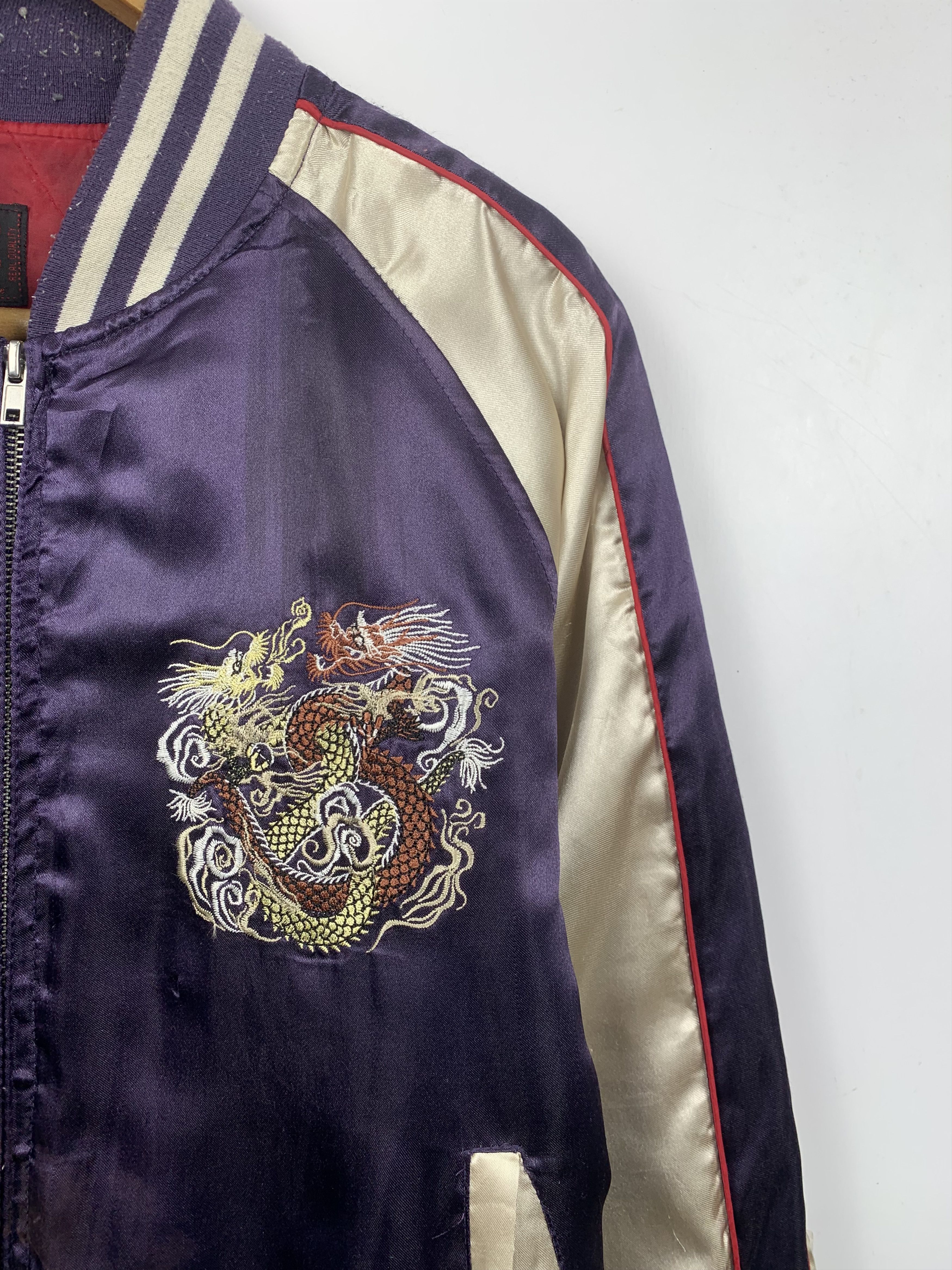 Japanese Brand Vintage Sukajan Souvenir Dragon Jacket J1206 Size US M / EU 48-50 / 2 - 6 Thumbnail
