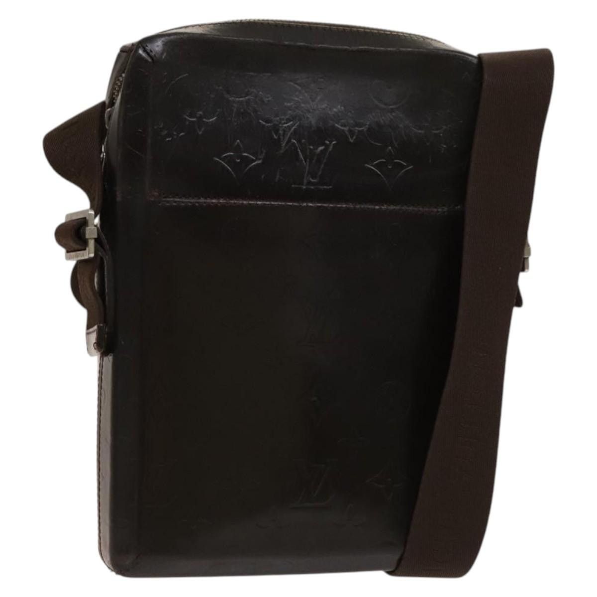 LOUIS VUITTON Monogram Lace Bobby Shoulder Bag Brown M46520