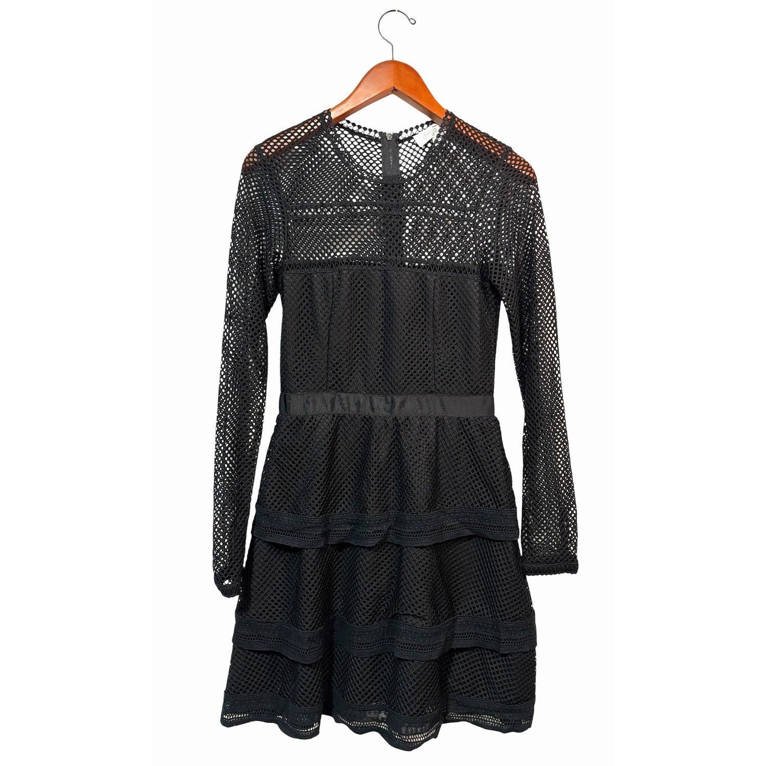 Other Size XS | Australian Designer SHILLA Fishnet-Lace Dress Size XS / US 0-2 / IT 36-38 - 1 Thumbnail