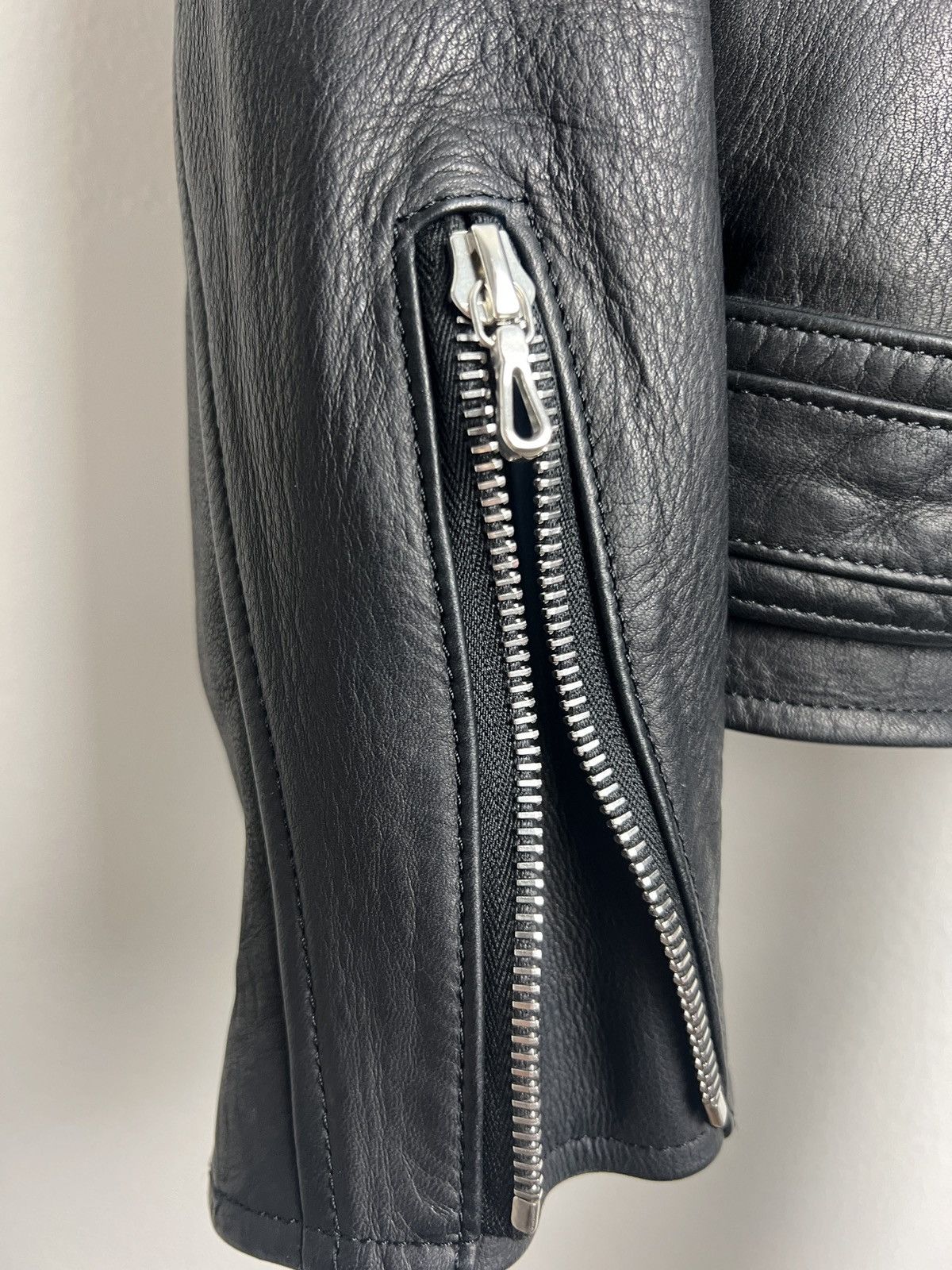 Blackmeans × John Elliott Leather Biker Perfecto Jacket Size US M / EU 48-50 / 2 - 8 Thumbnail