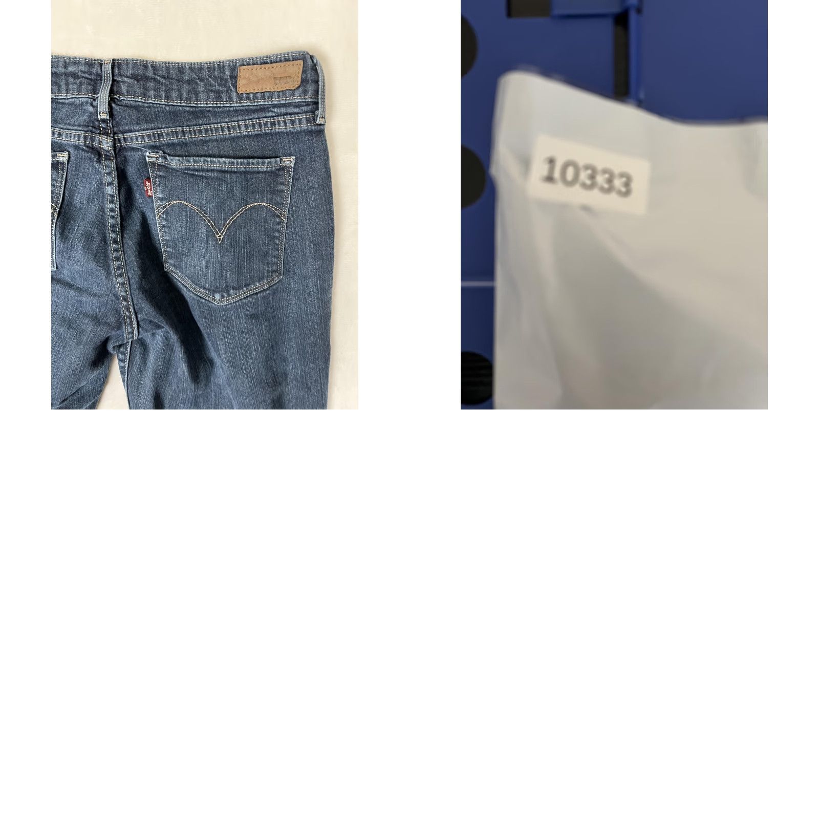 Levi's VINTAGE Levi's Demi Curve Jeans Womens 8 Blue Medium Wash Modern Rise Straight Denim Size 30" / US 8 / IT 44 - 8 Thumbnail