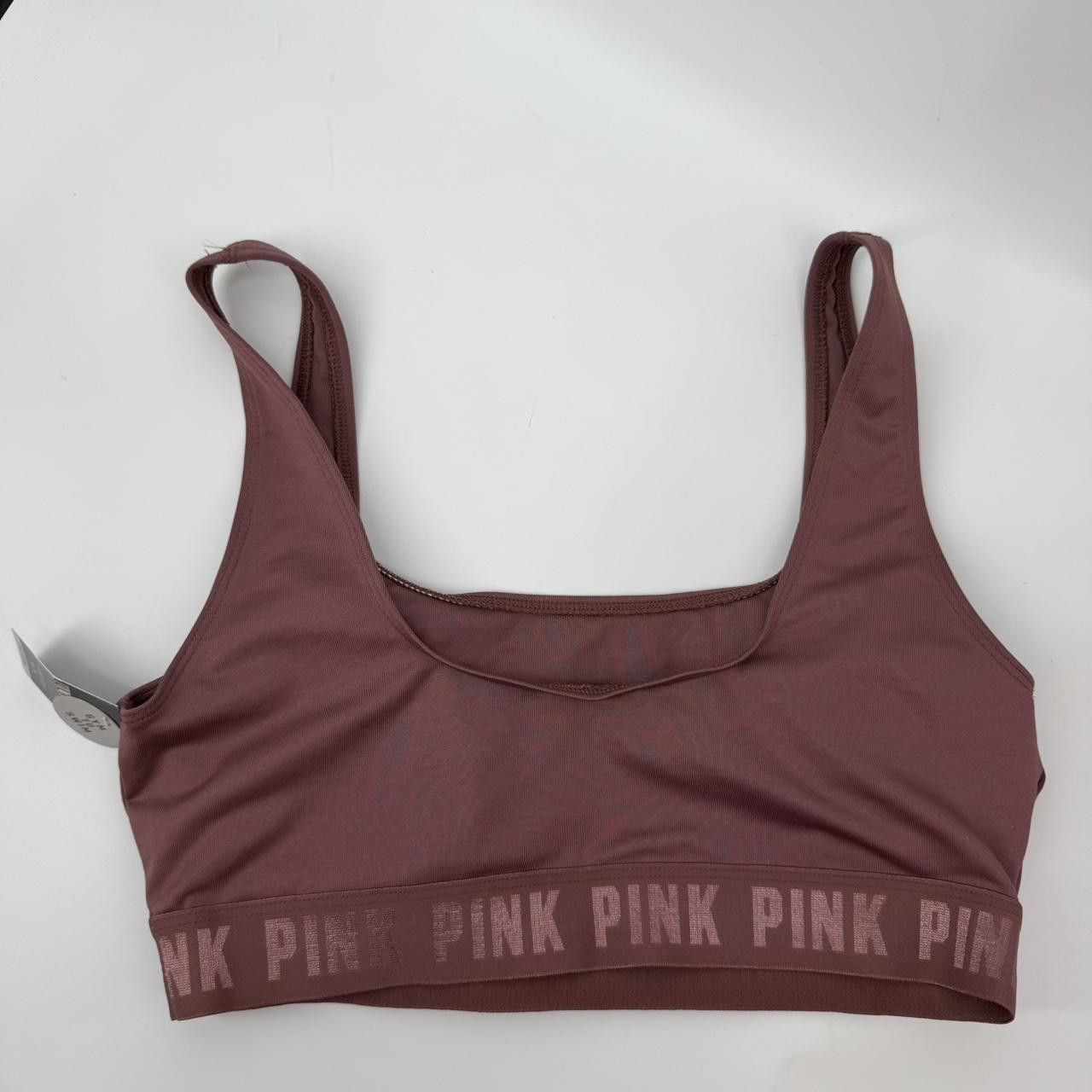 Victoria's Secret NWT Victoria's Secret PINK brown sports padded bra Size S Size S / US 4 / IT 40 - 2 Thumbnail