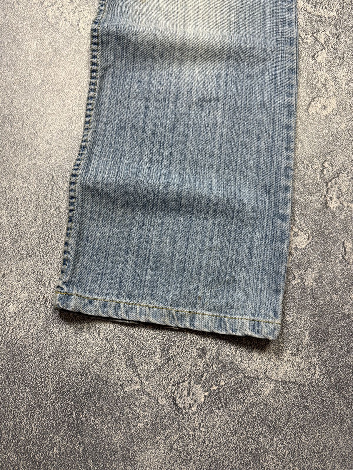 Diesel Y2K Flare Opium LGB Style Diesel Distressed Denim Jeans Size US 32 / EU 48 - 6 Thumbnail