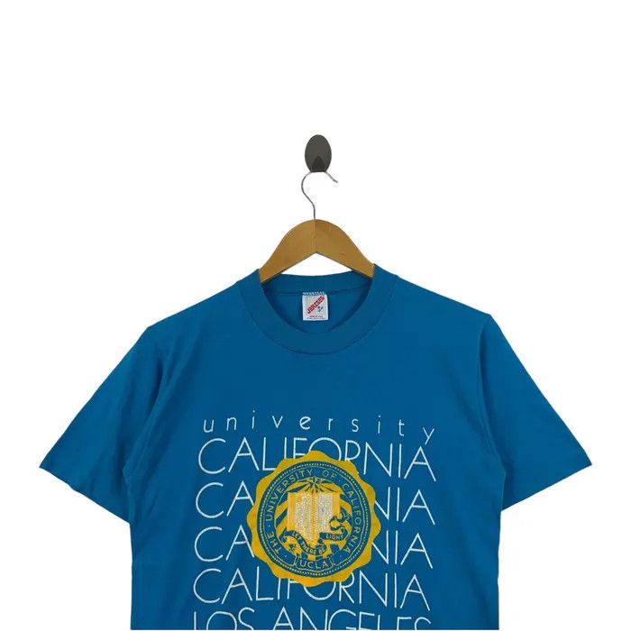 Jerzees Vintage 90’ UCLA UNIVERSITY CALIFORNIA Crest Tee Shirt Size M / US 6-8 / IT 42-44 - 2 Thumbnail