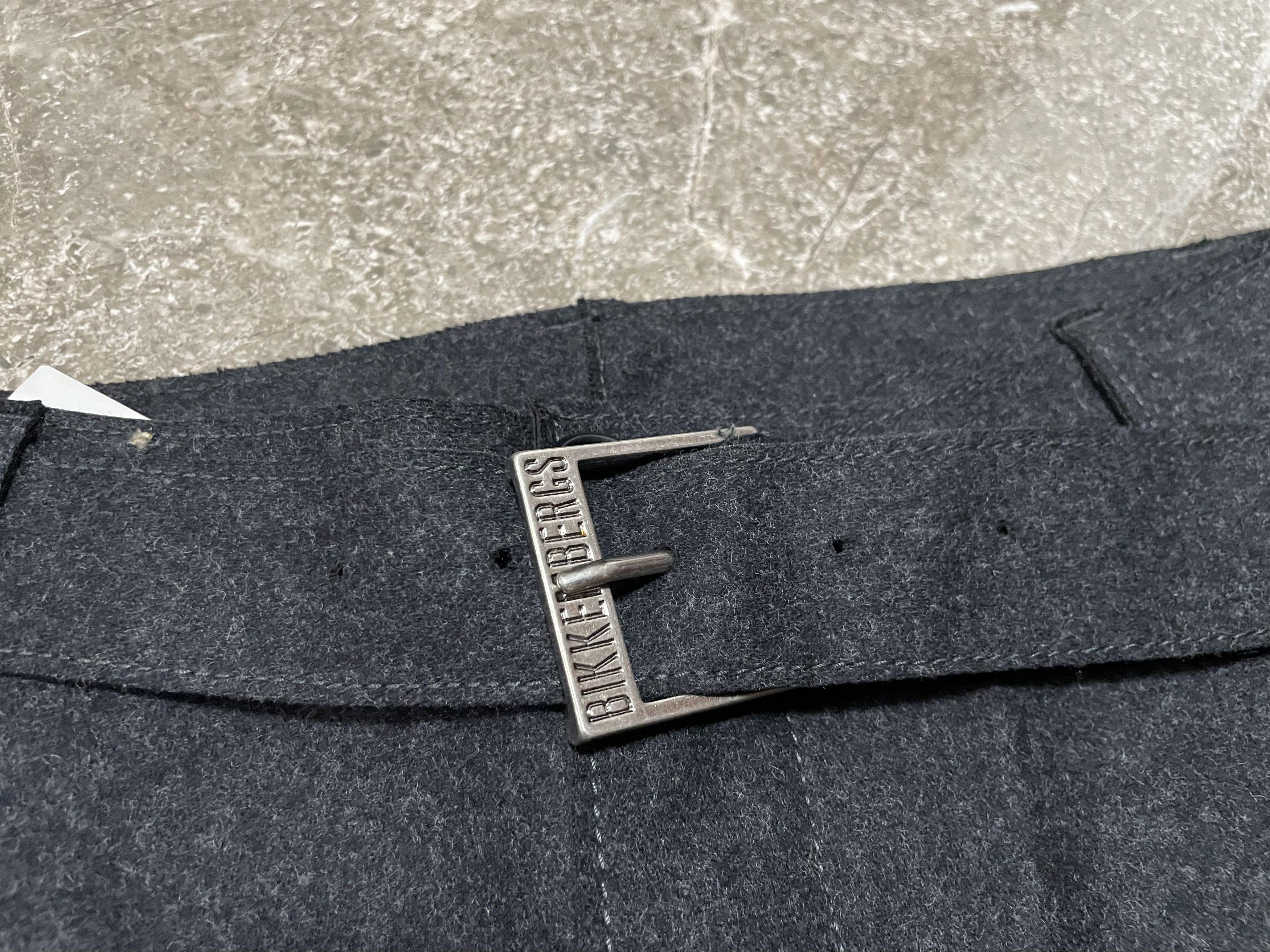Dirk Bikkembergs Dirk Bikkembergs Wool Trousers with Belt Size US 28 / EU 44 - 4 Thumbnail
