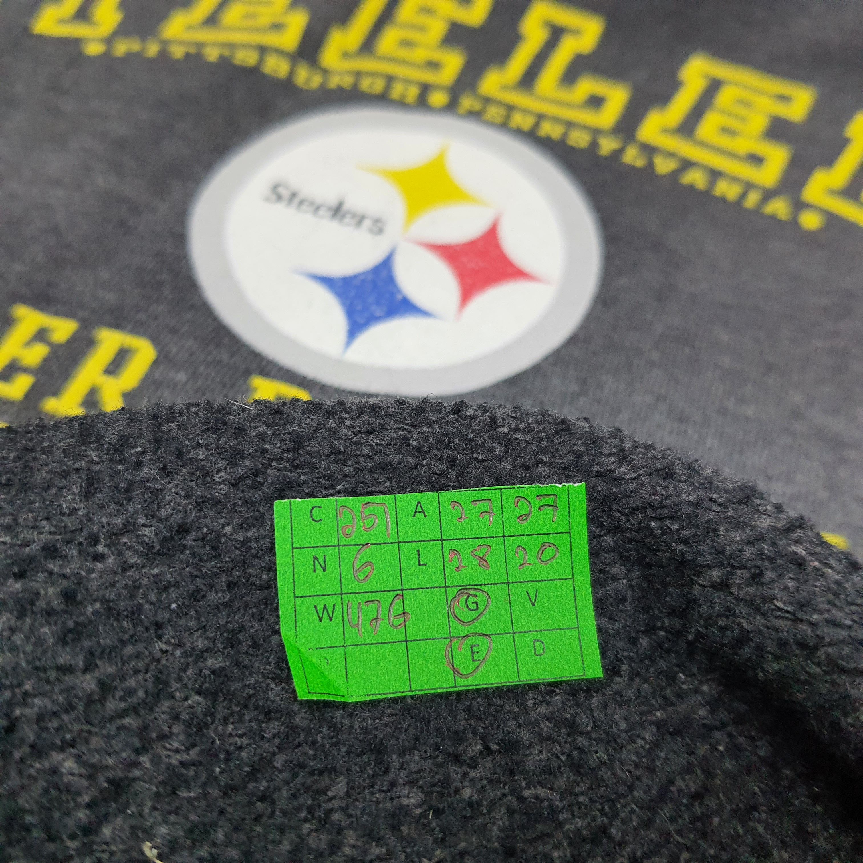 NFL Vintage Steelers Pittsburgh Super Bowl XL Sweatshirt C251N6 Size US XXL / EU 58 / 5 - 6 Thumbnail