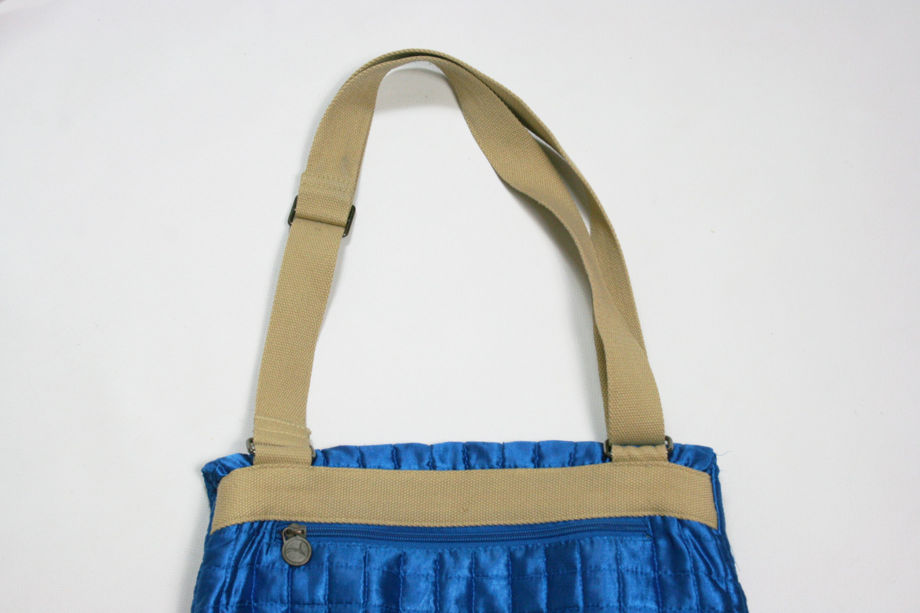 Puma 00S Logo Y2K Quilted Messenger Bag Vintage Size ONE SIZE - 8 Thumbnail