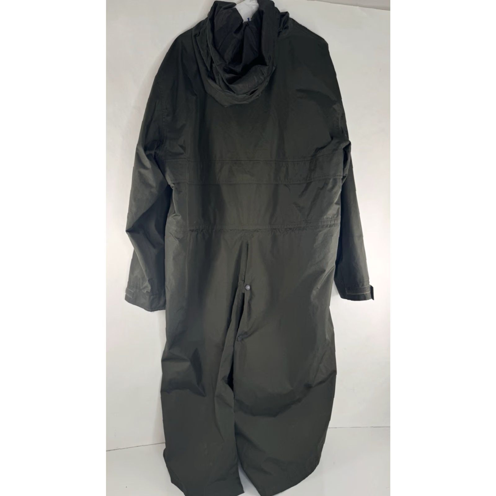 CO Outback Trading Co Waterproof Duster Trenchcoat Parka XL Jacket Men Green Overcoat Size US XL / EU 56 / 4 - 2 Thumbnail
