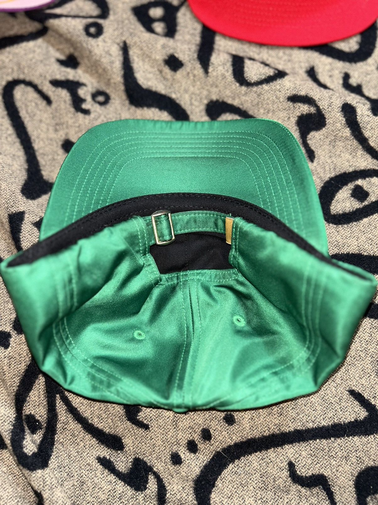 October's Very Own 2017 Owl Patch Satin Hat Size ONE SIZE - 3 Thumbnail