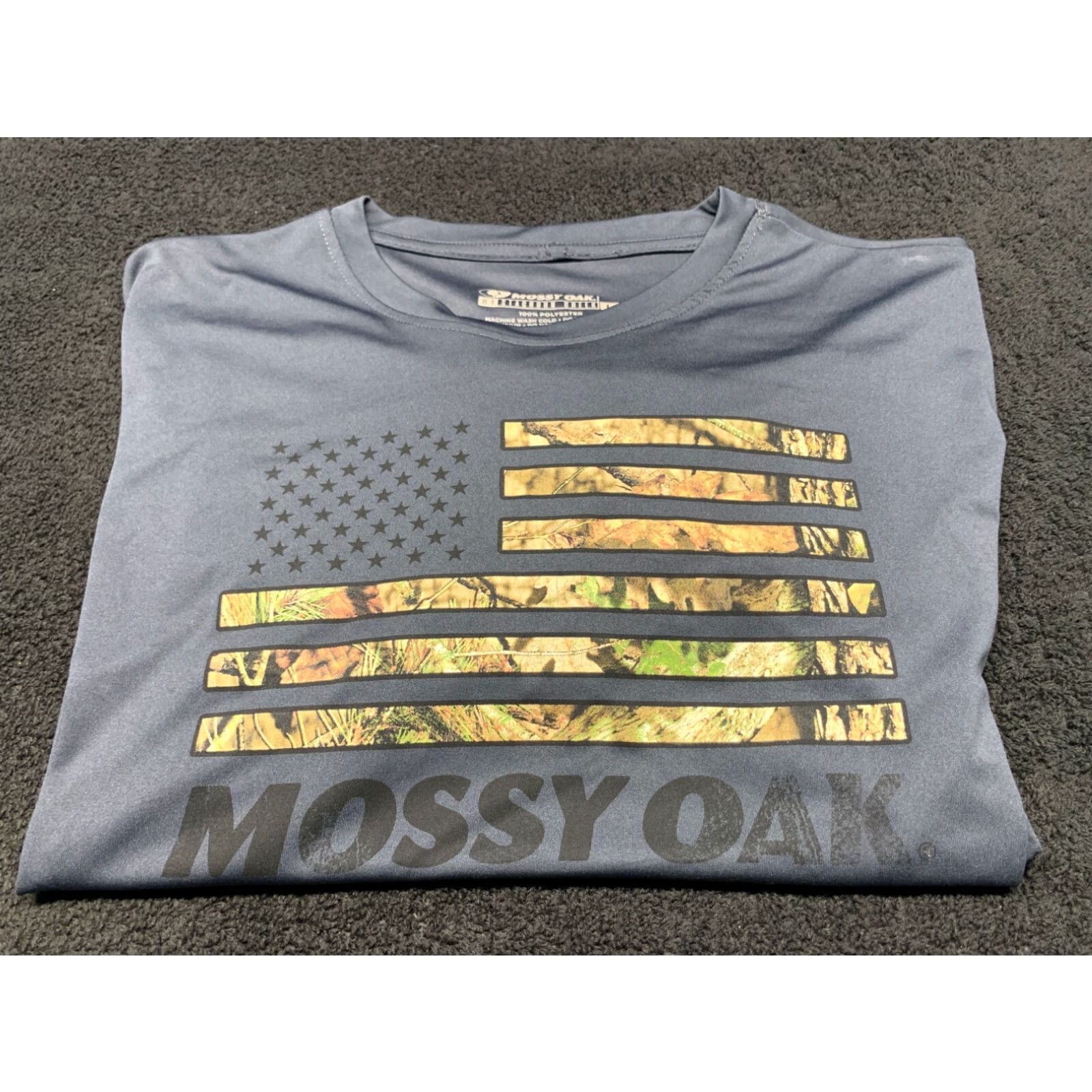 Vintage Mossy Oak Long Sleeve Shirt Large Gray Mens Size US L / EU 52-54 / 3 - 1 Thumbnail