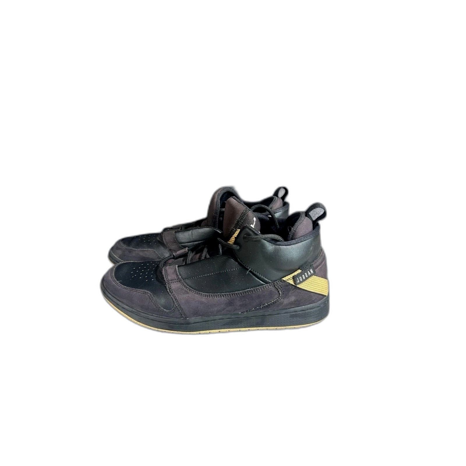 Jordan Brand Nike Mens Air Jordan Fadeaway AO1329-017 Black Basketball Sh Size US 9.5 / EU 42-43 - 5 Thumbnail