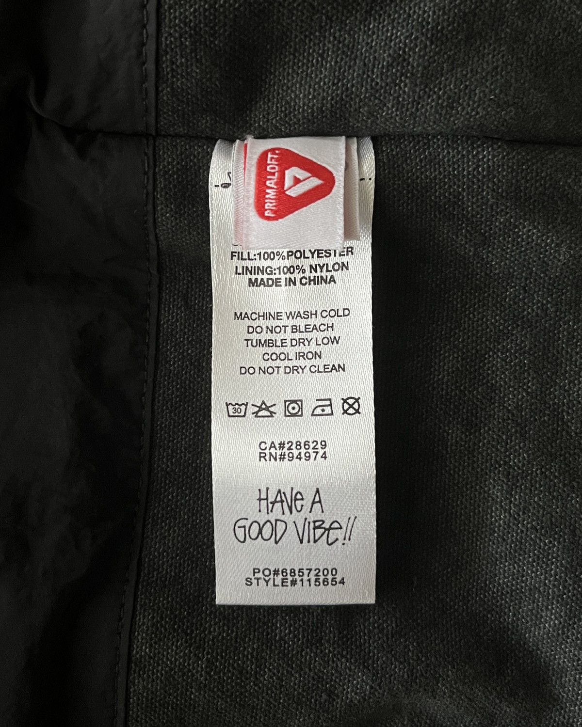 Stussy × Vintage Stussy washed canvas primaloft vest Size 40L - 5 Thumbnail