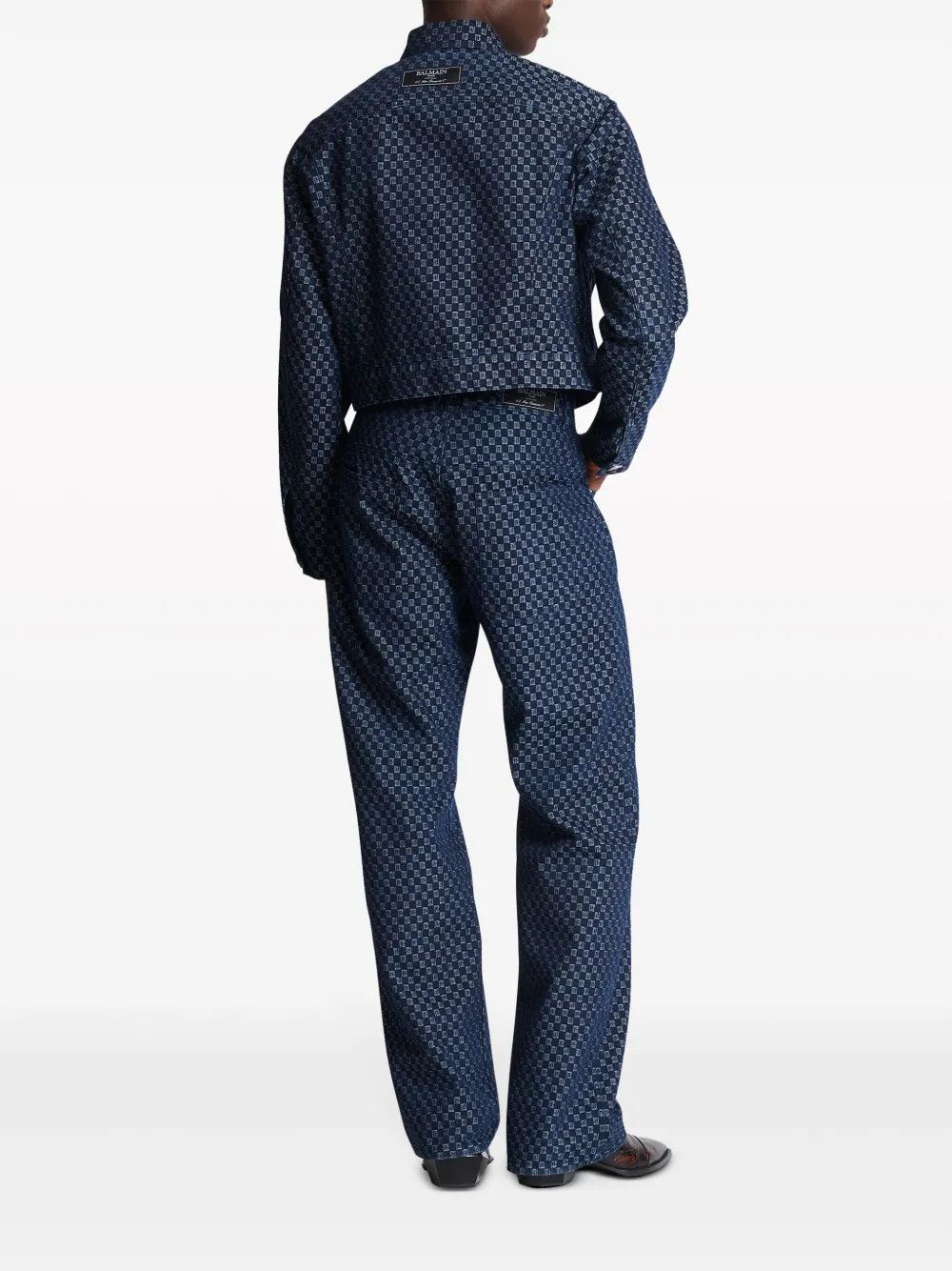 Balmain o1y0426 Denim Jacket in Blue Size US M / EU 48-50 / 2 - 4 Thumbnail