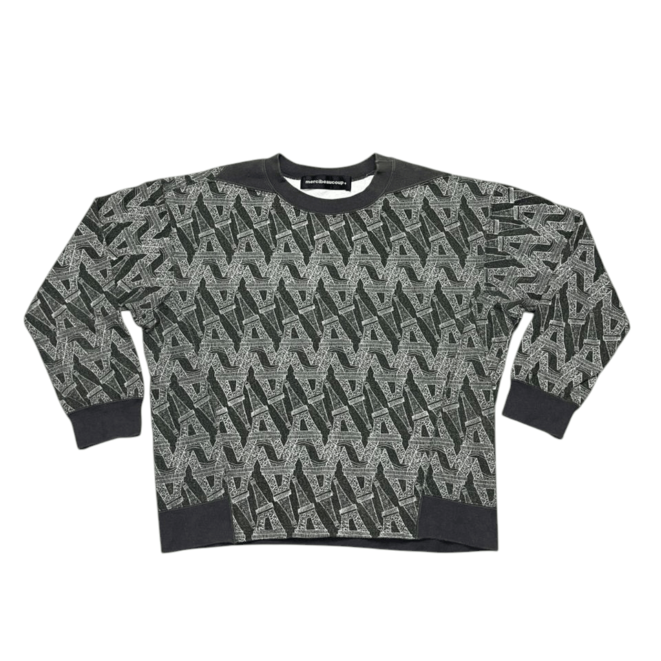 mercibeaucoup Mercibeaucop Full print Swaetshirt Size L / US 10 / IT 46 - 1 Thumbnail