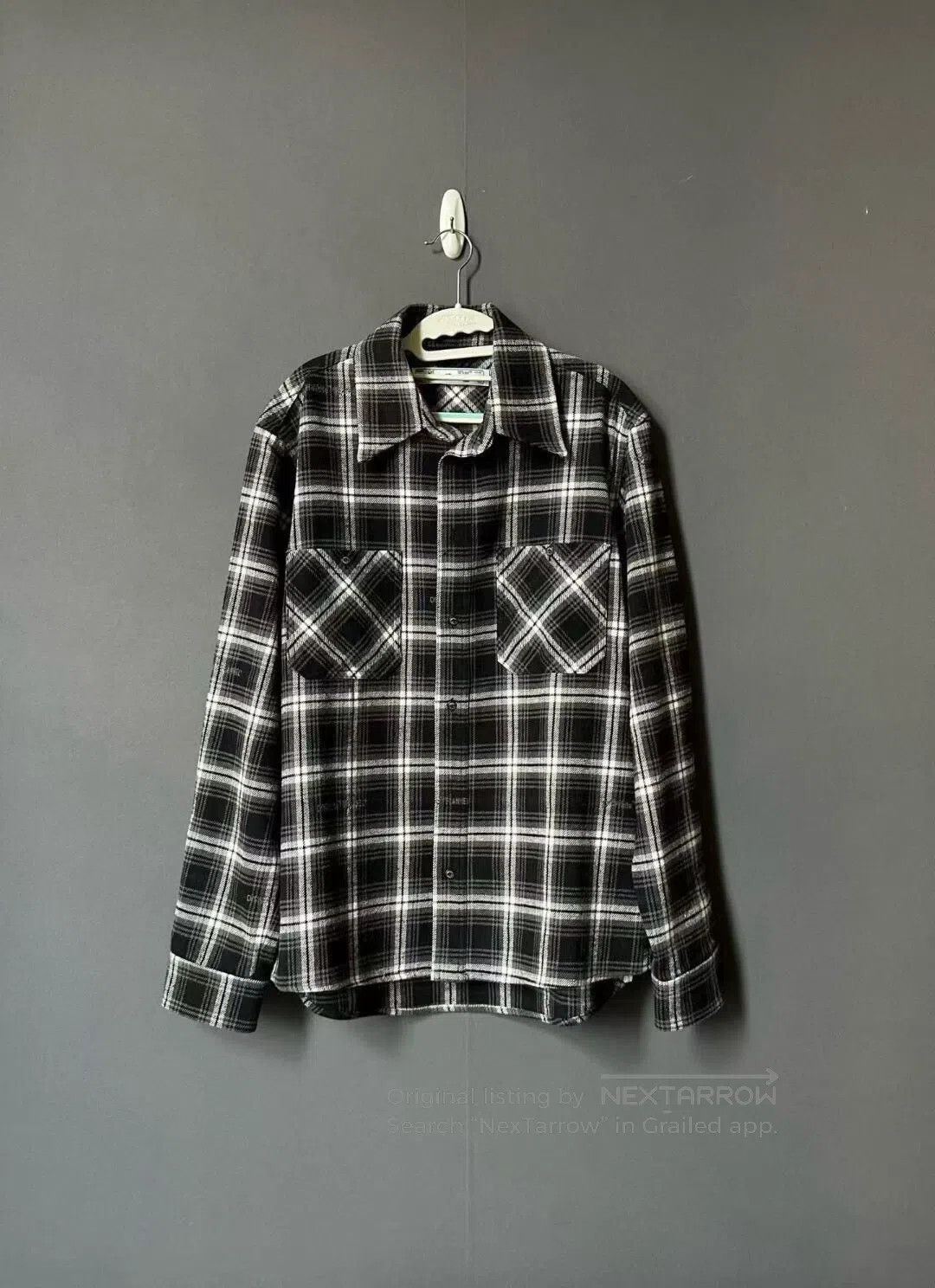 Off-White off-white Checkered shirt| Size US L / EU 52-54 / 3 - 1 Thumbnail