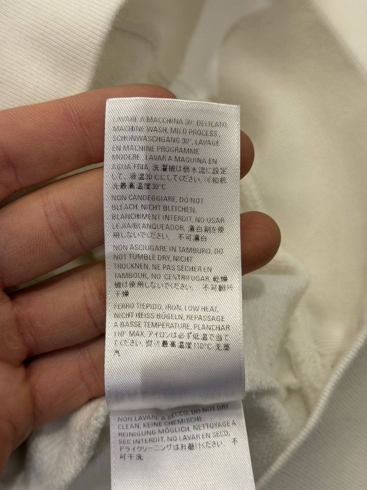 Balenciaga Balenciaga .PDF Logo Hoodie - White Size US L / EU 52-54 / 3 - 6 Thumbnail