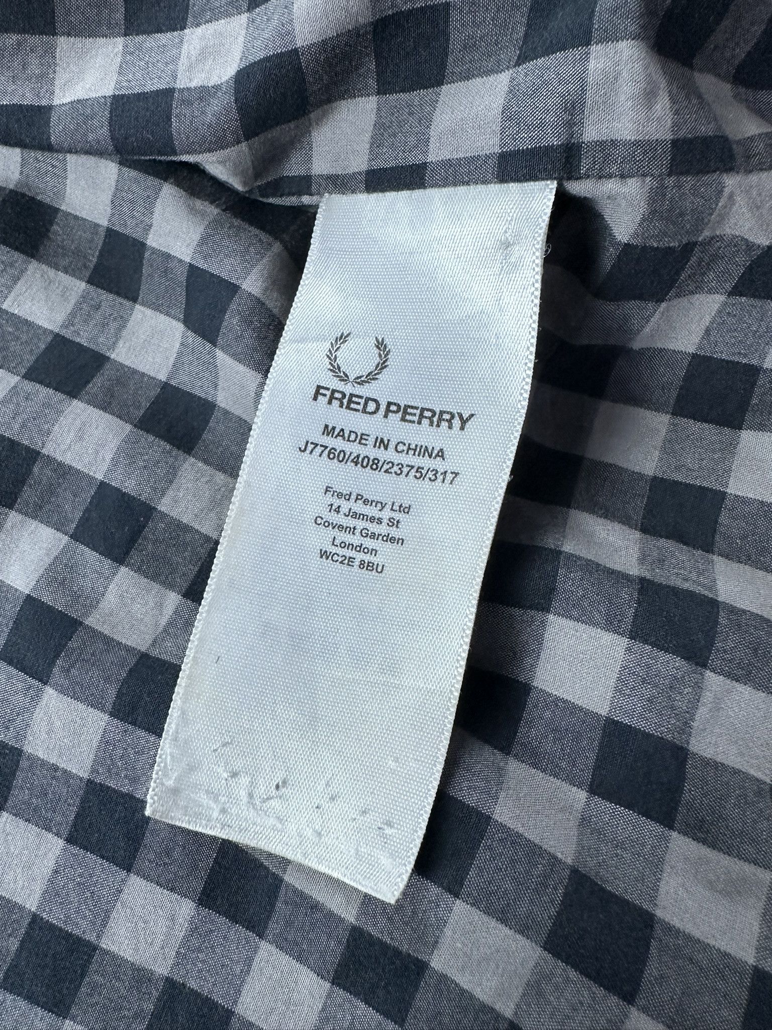 FRED Fred Perry Waxed Wind Rain Raincoat Coat Size L / US 10 / IT 46 - 12 Thumbnail