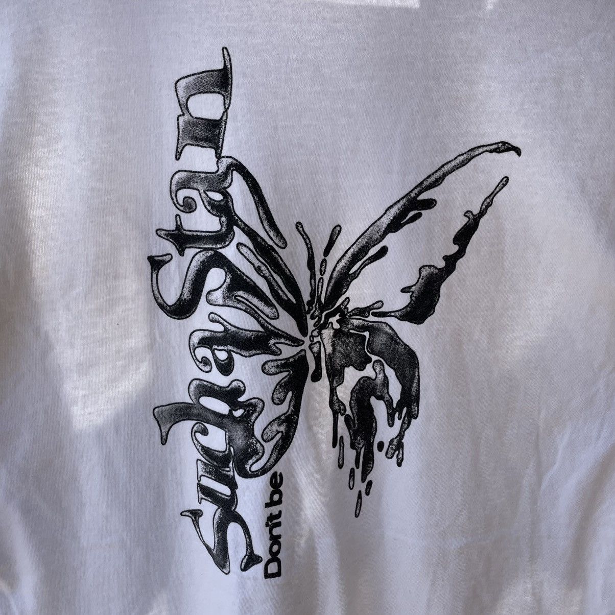 Japanese Brand × Vintage 🔥🇯🇵Vintage Stan Dont Be Such A Stan Big Butterfly Logo Tee Size US M / EU 48-50 / 2 - 6 Thumbnail