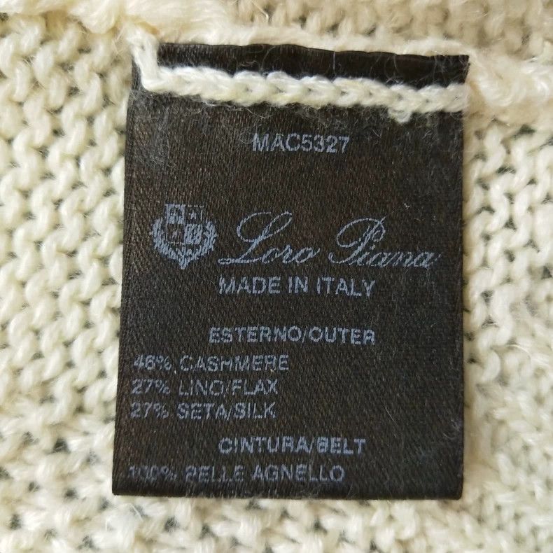 Loro Piana LORO PIANA Knitted cardigan Size S / US 4 / IT 40 - 8 Thumbnail