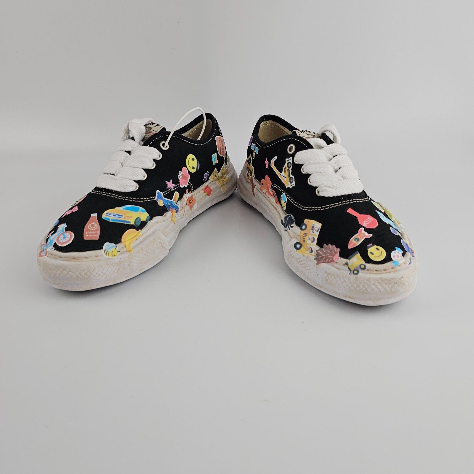 Other Mihara Yasuhiro Baker Black Canvas Sneakers New & Authentic Size US 11 / EU 44 - 3 Thumbnail