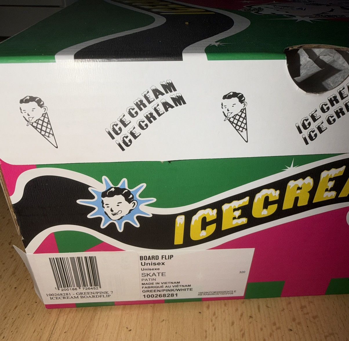 Billionaire Boys Club Reebok X Icecream Watermelom BoardFlip Size US 6 / EU 39 - 6 Thumbnail