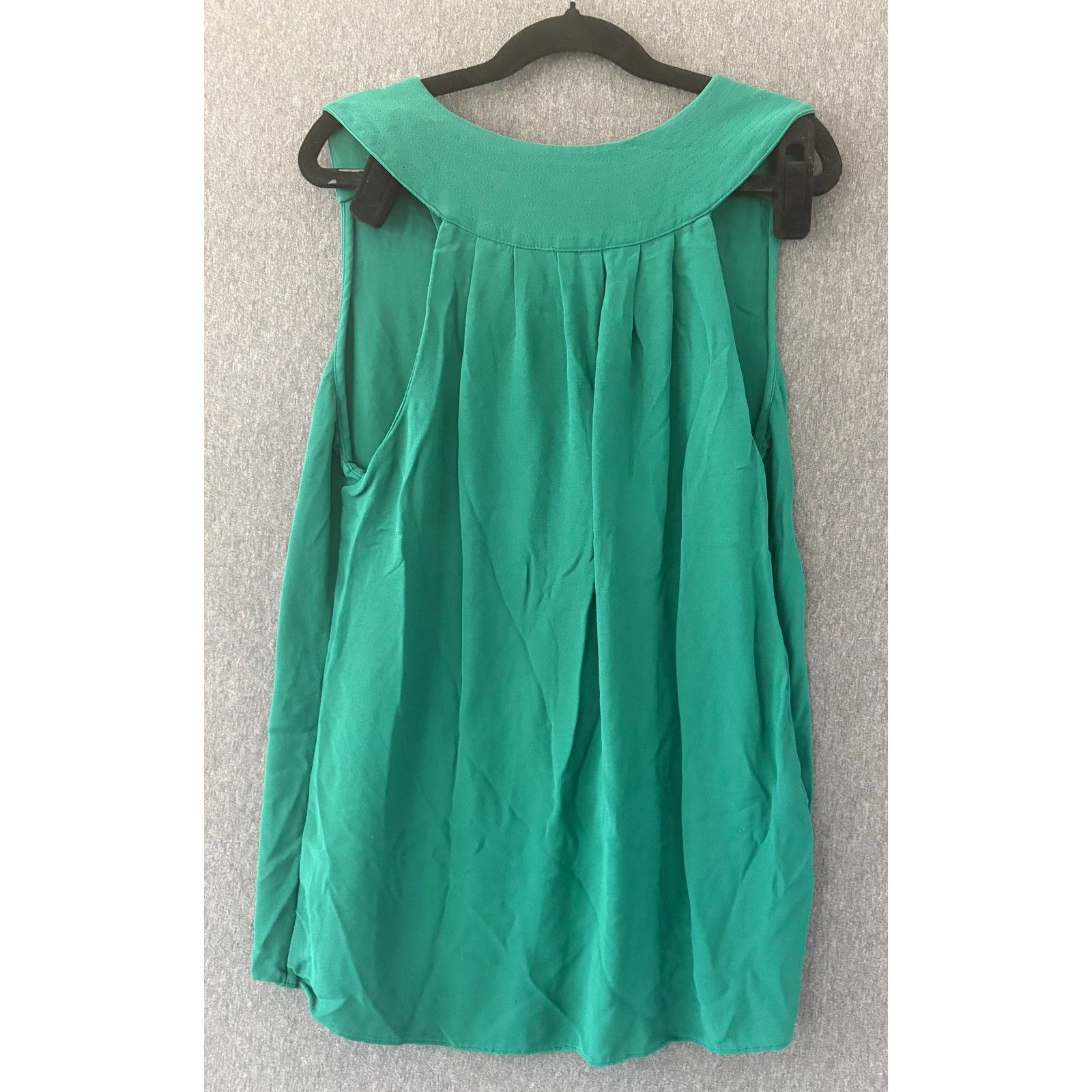 Other J. Crew | Crepe V Neck Pintuck Sleeveless Blouse #A1329 | 2 Size XS / US 0-2 / IT 36-38 - 2 Thumbnail