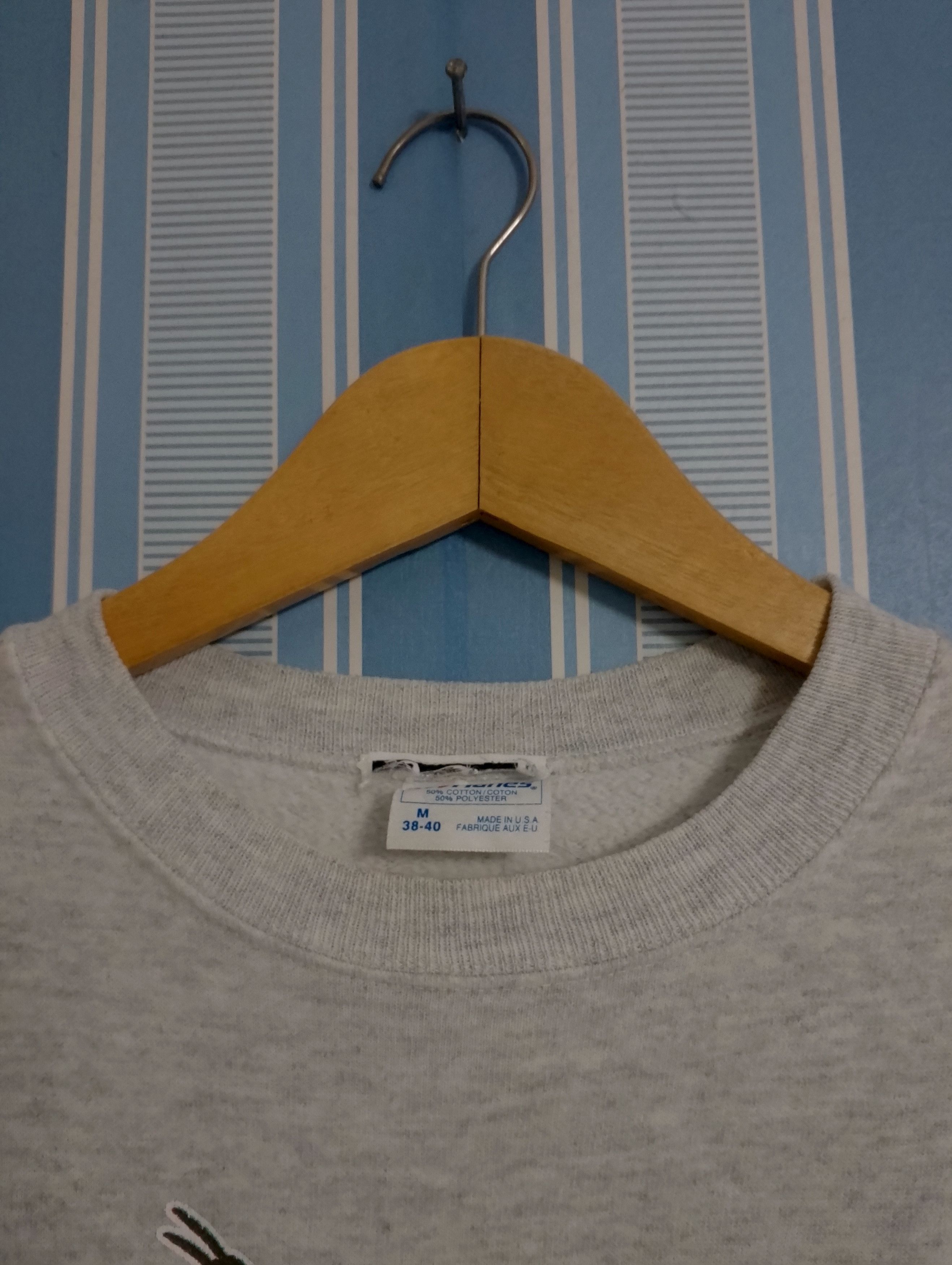Hanes Vintage Sweatshirt Heckle & Jeckle 90s Size US L / EU 52-54 / 3 - 4 Thumbnail