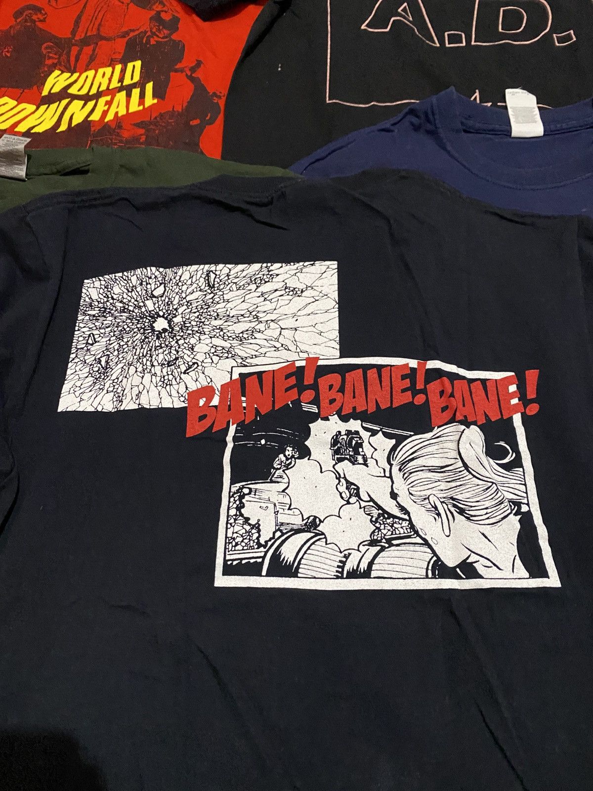 Band Tees vintage very rare bane comic hardcore Size US M / EU 48-50 / 2 - 2 Thumbnail
