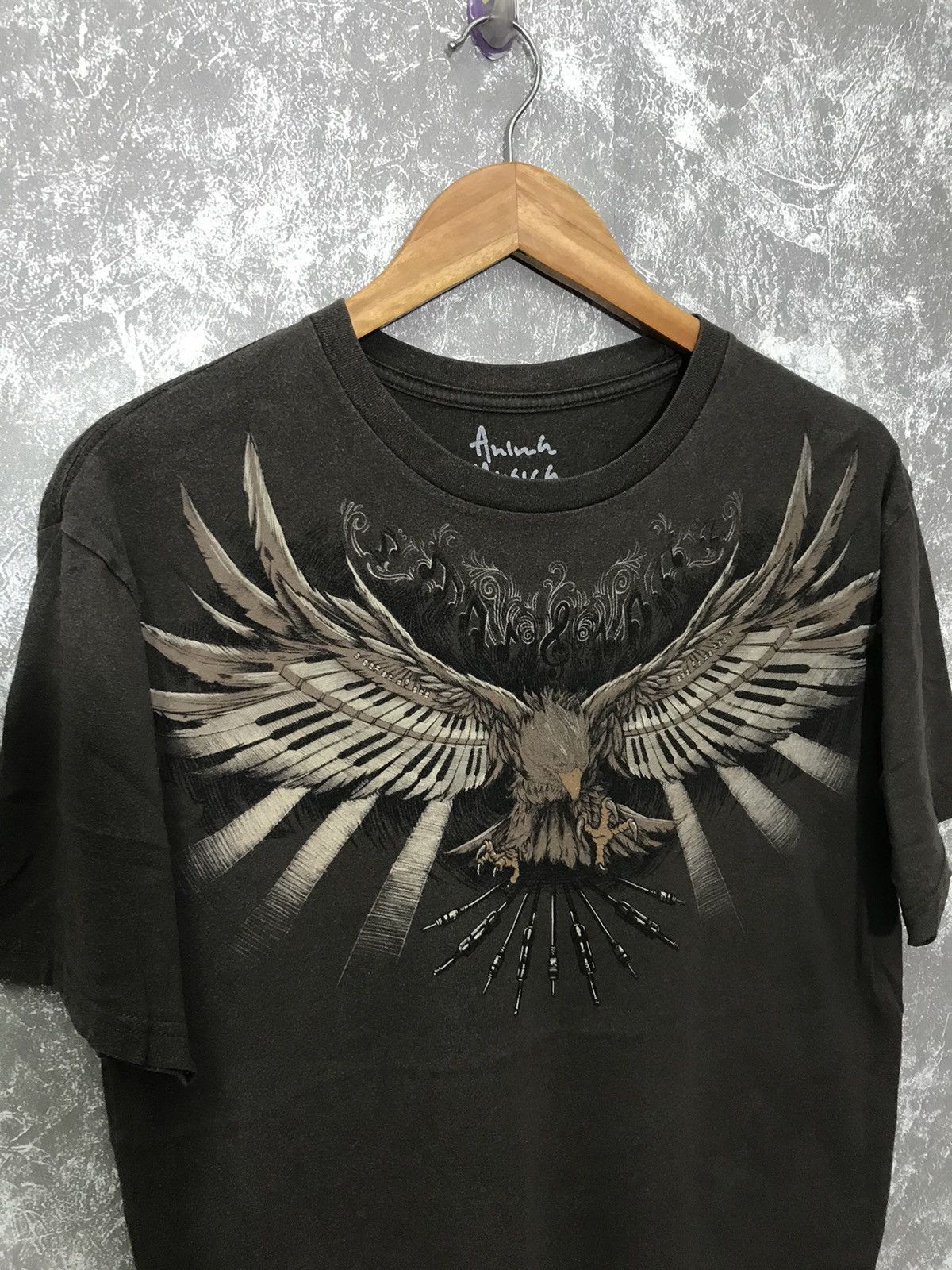Affliction Affliction Eagle Y2K Graphic Tee Size US M / EU 48-50 / 2 - 3 Thumbnail