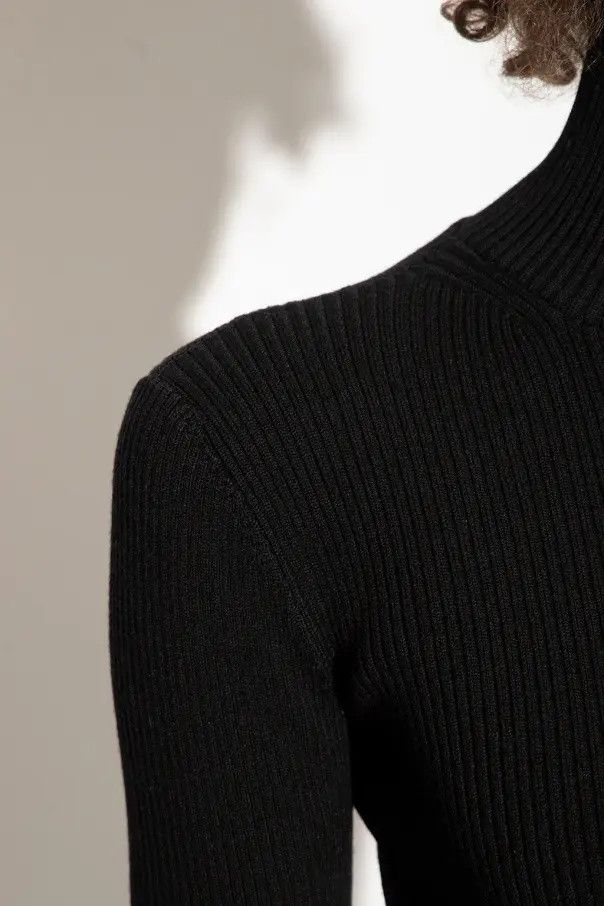 Balenciaga o1mt1gz1224 Turtleneck Dress in Black Size XS / US 0-2 / IT 36-38 - 5 Thumbnail